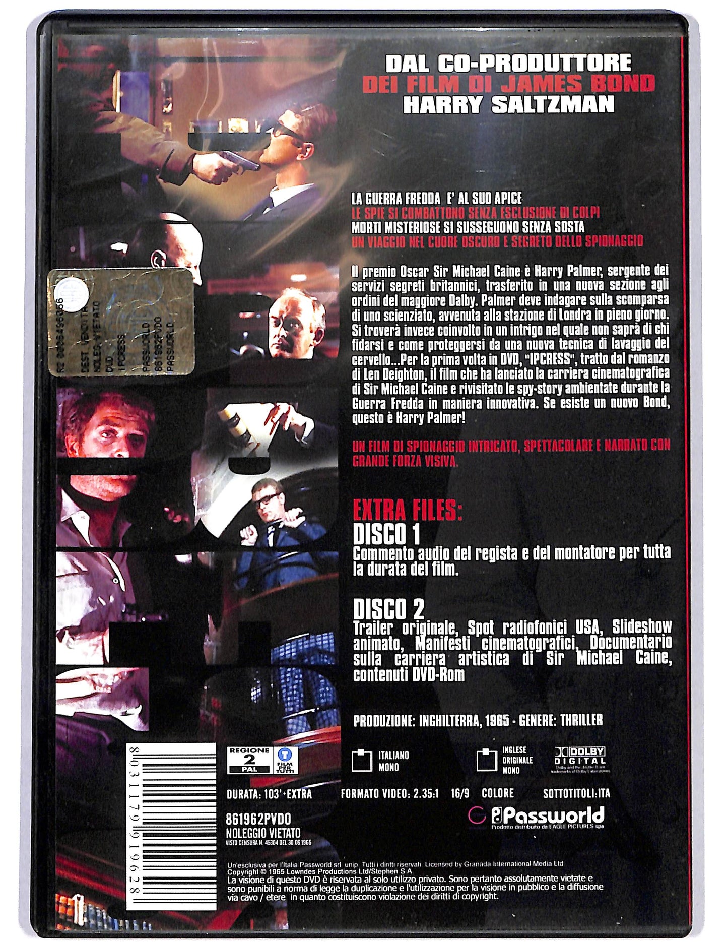 EBOND Ipcress DVD D659205