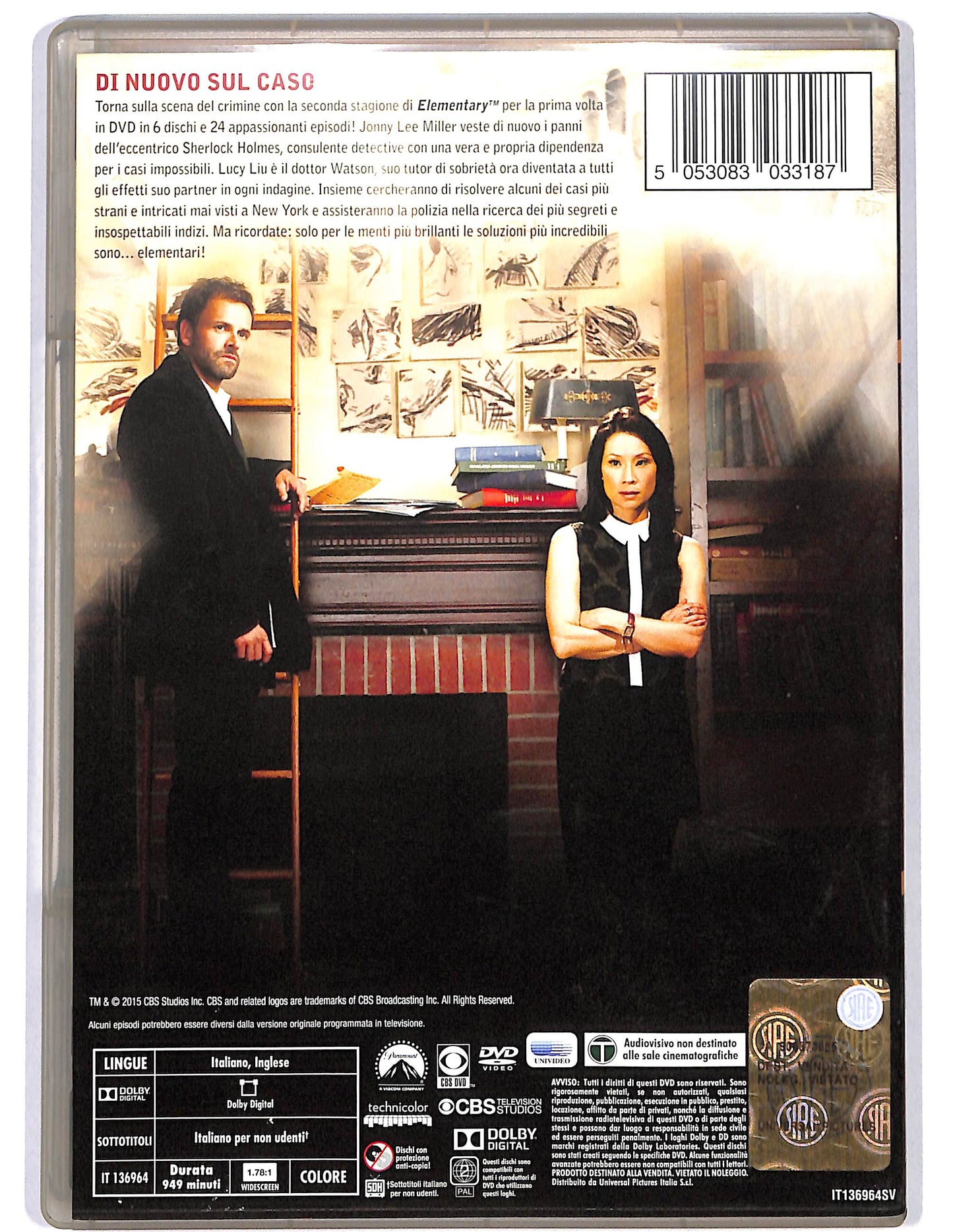 EBOND Elementary Seconda Stagione DVD D659303