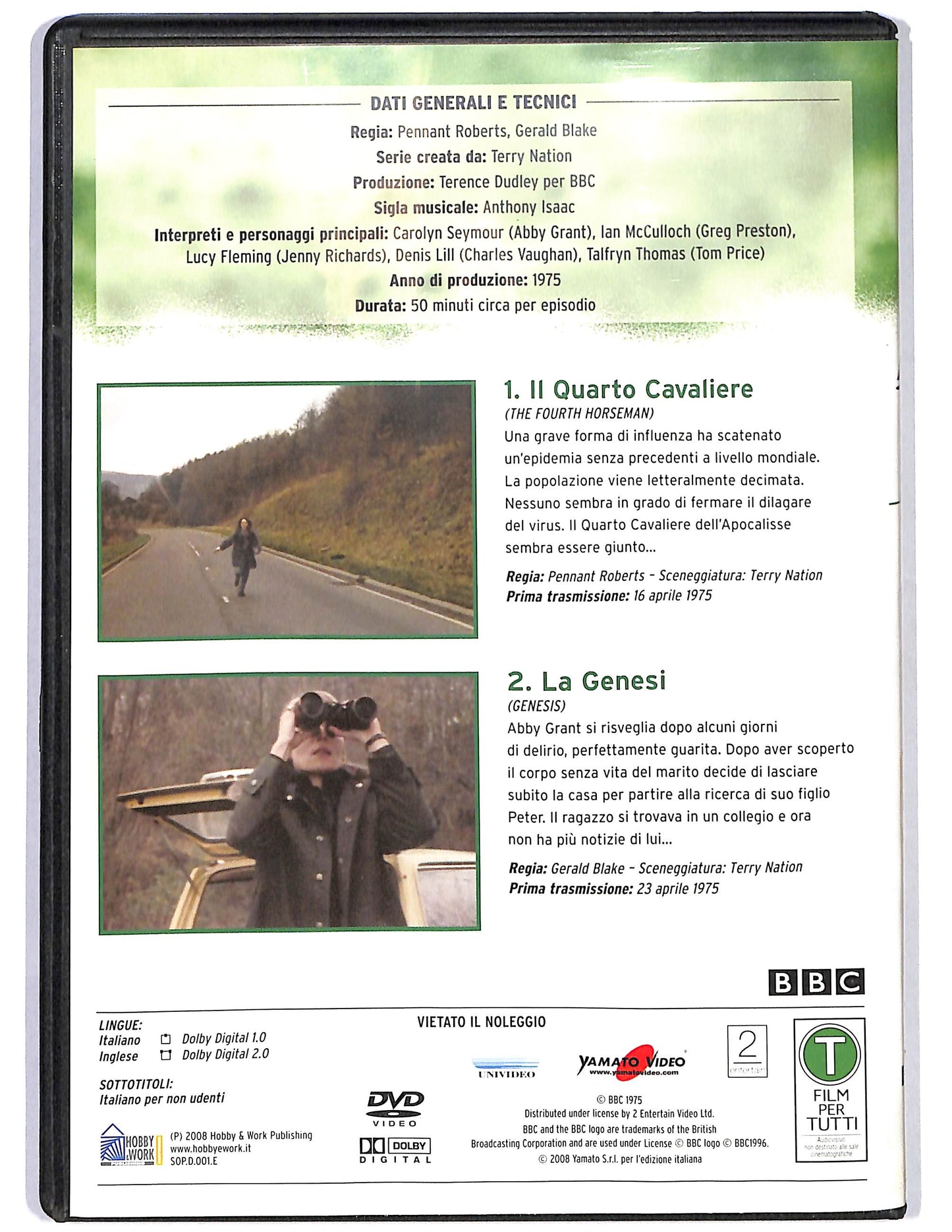 EBOND I sopravvissuti Vol 1 Stagione 1 Ep. 1 - 2  EDITORIALE DVD D659305