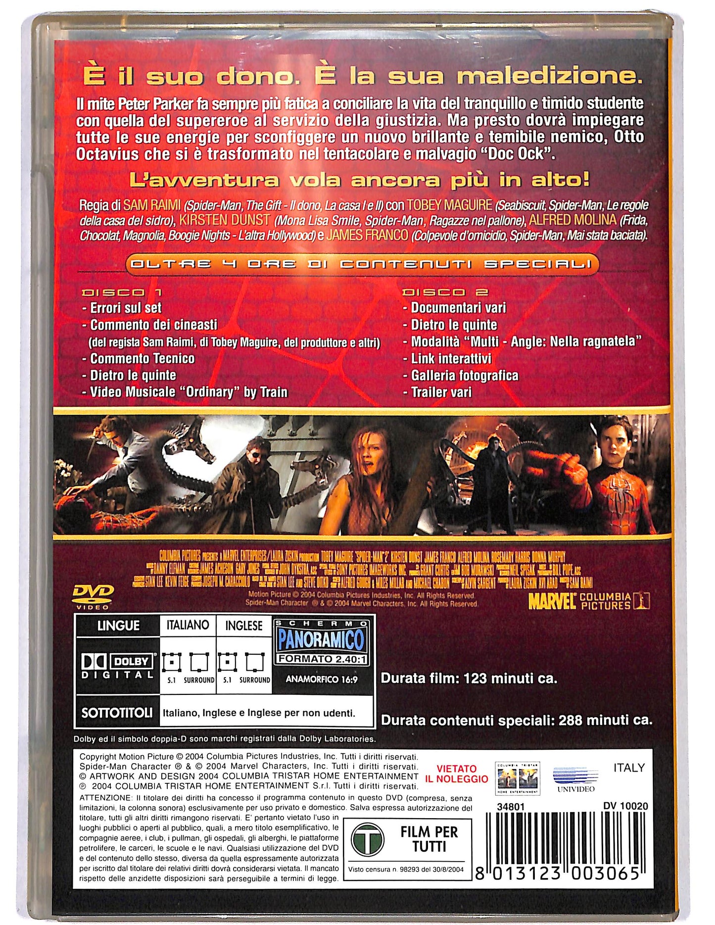 EBOND Spider-Man 2  2 dischi  DVD D659631
