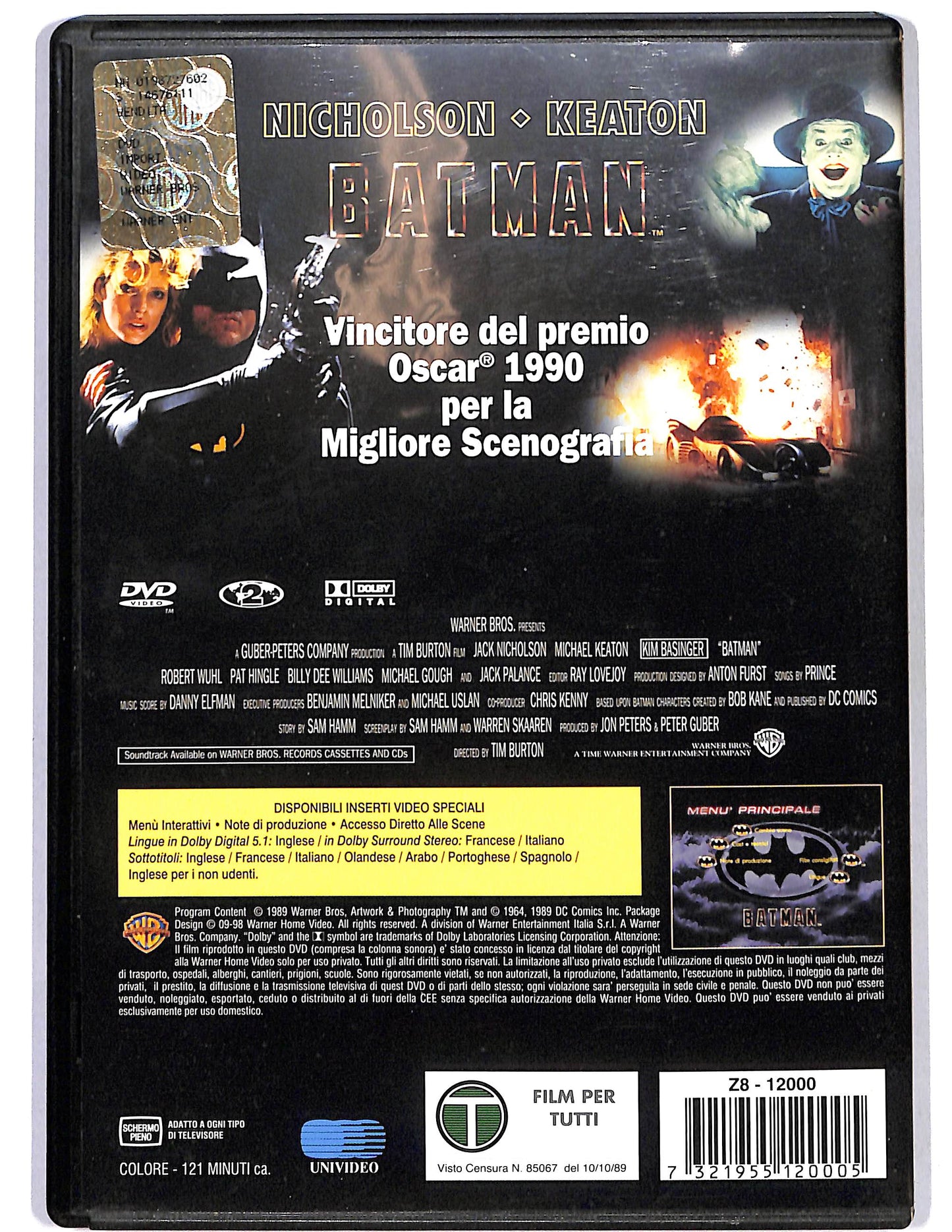 EBOND Batman DVD D659702