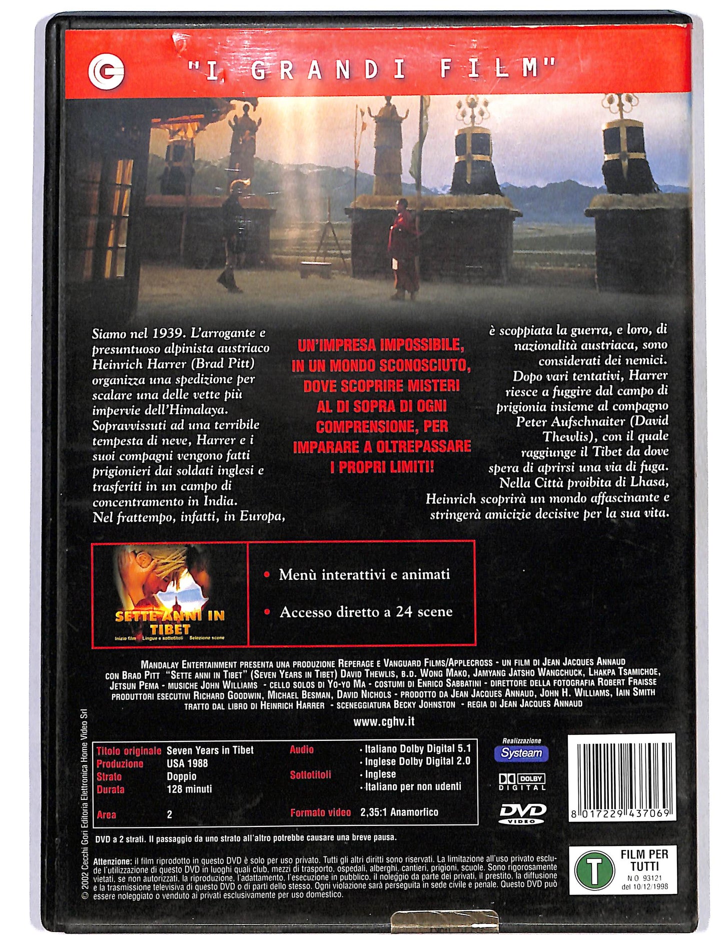 EBOND Sette anni in Tibet  DVD D659756