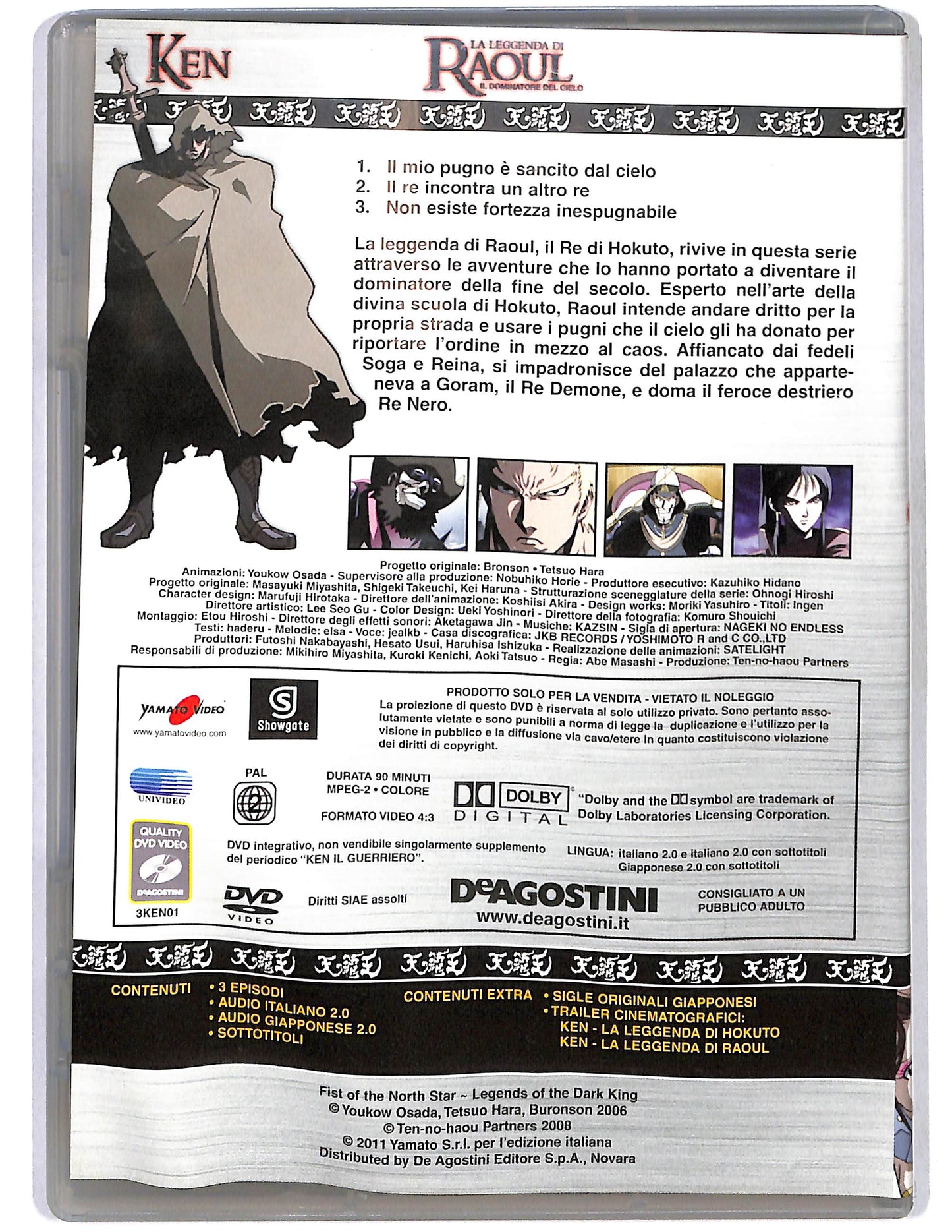 EBOND La leggenda di Raoul Il dominatore del cielo vol.1 EDITORIALE DVD D660022