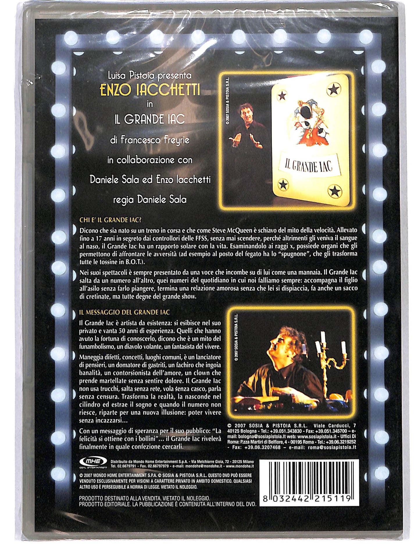 EBOND Il grande Iac  EDITORIALE DVD D660042