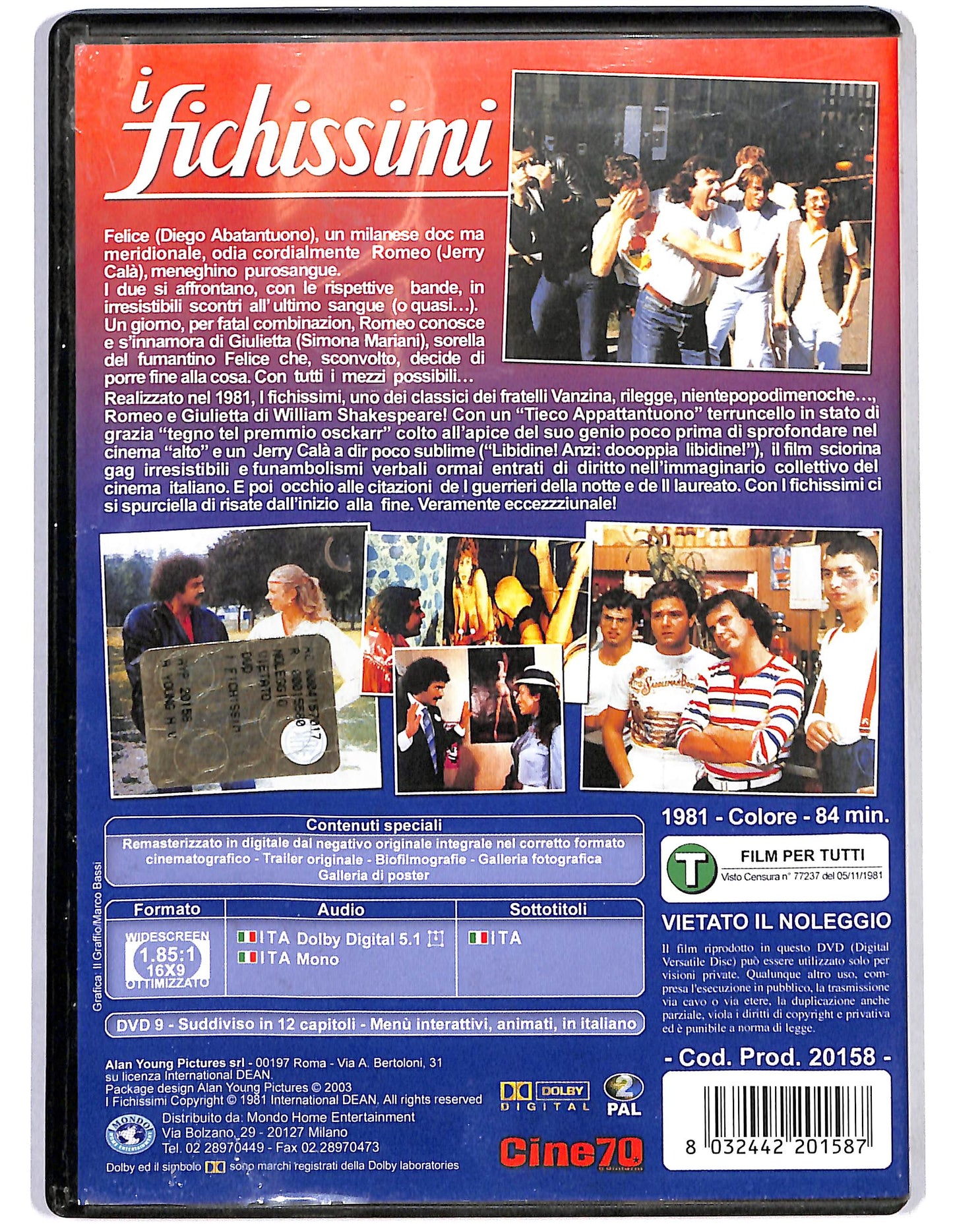 EBOND I fichissimi  DVD D660157