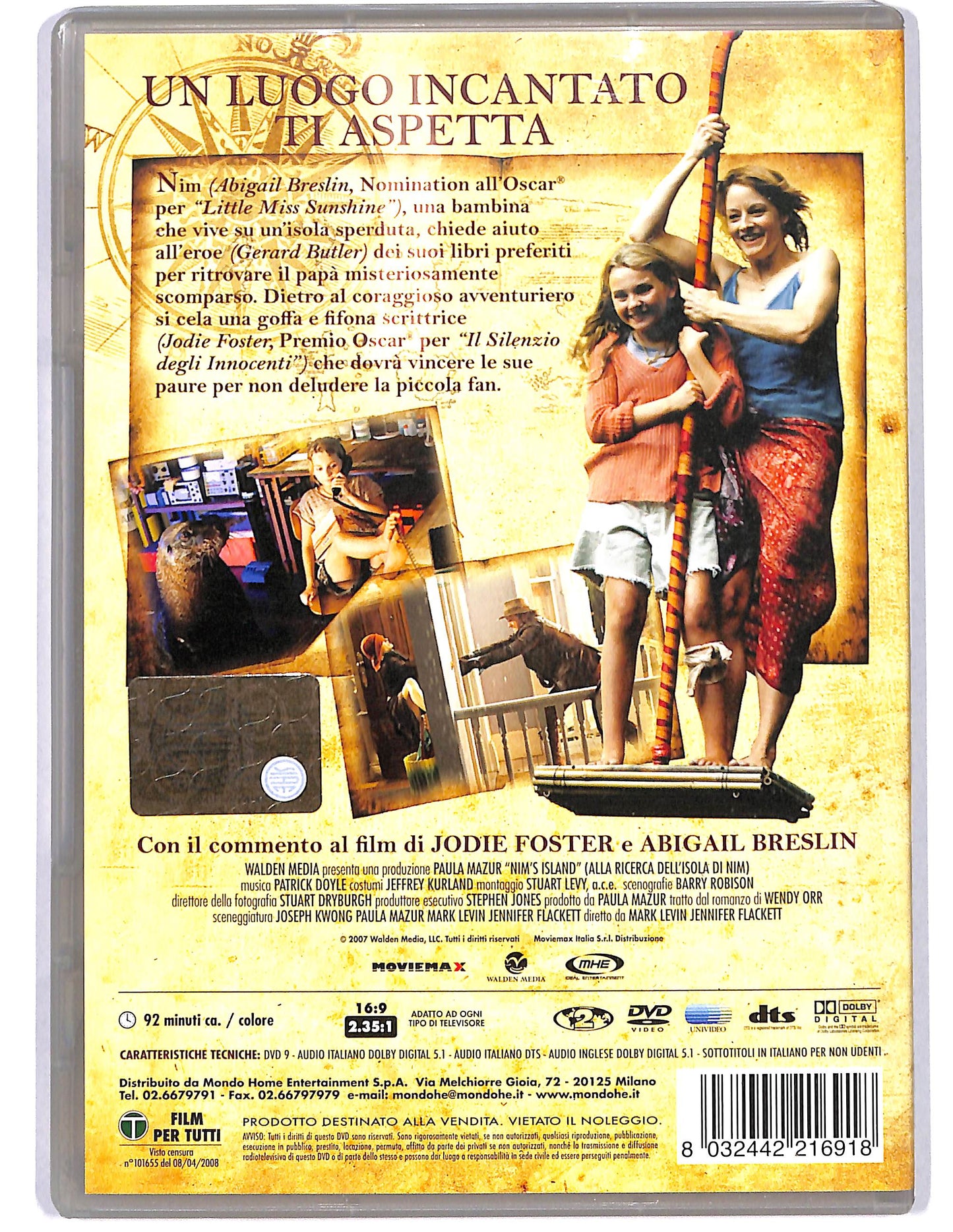 EBOND Alla ricerca dell'isola di Nim  DVD D660440