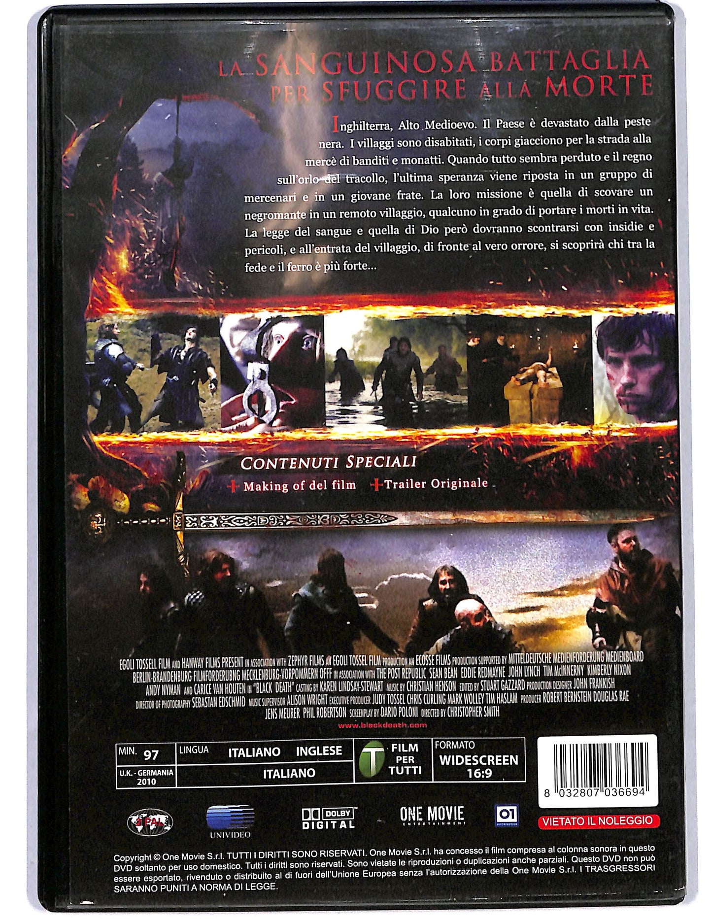 EBOND Black Death   EDITORIALE  DVD D660530