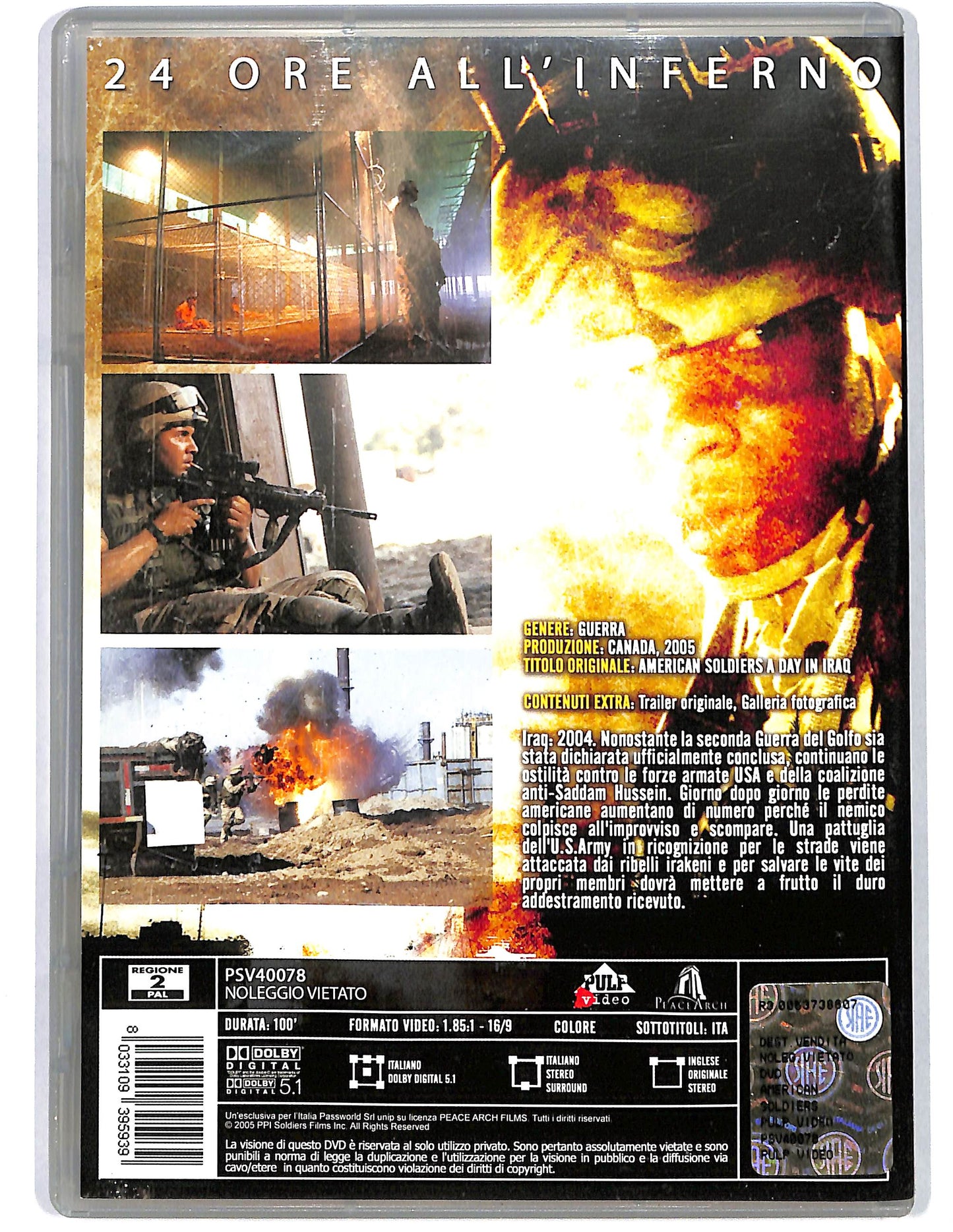 EBOND American soldiers Un giorno in Iraq  DVD D660607