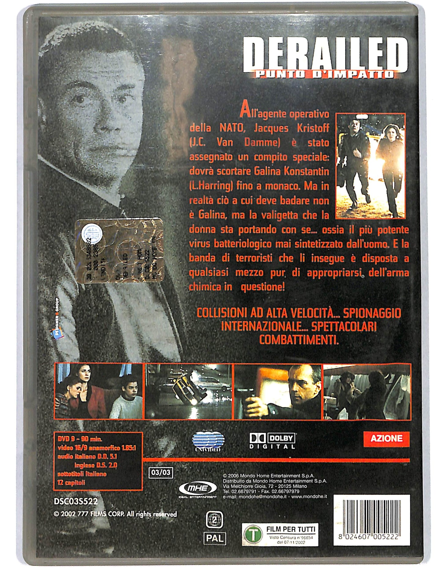 EBOND Derailed Punto d'impatto DVD D660644
