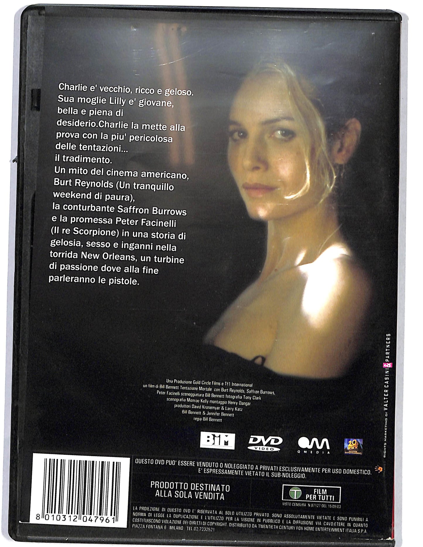 EBOND Tentazione mortale DVD D660730
