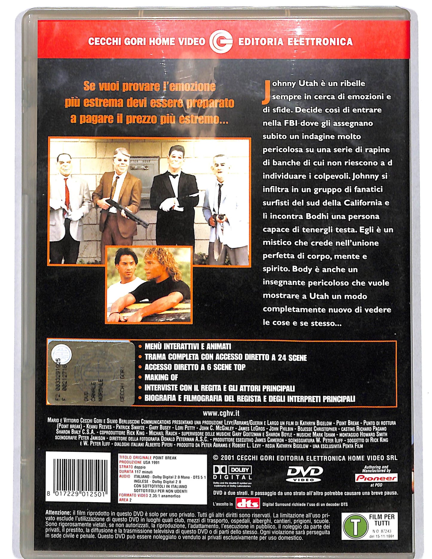 EBOND Point break  DVD D660760