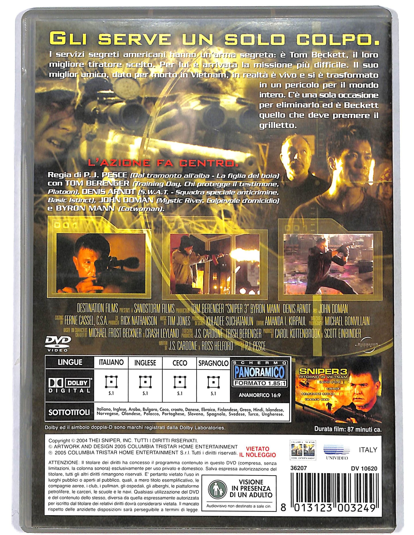 EBOND Sniper 3 - Ritorno in Vietnam  DVD D660853