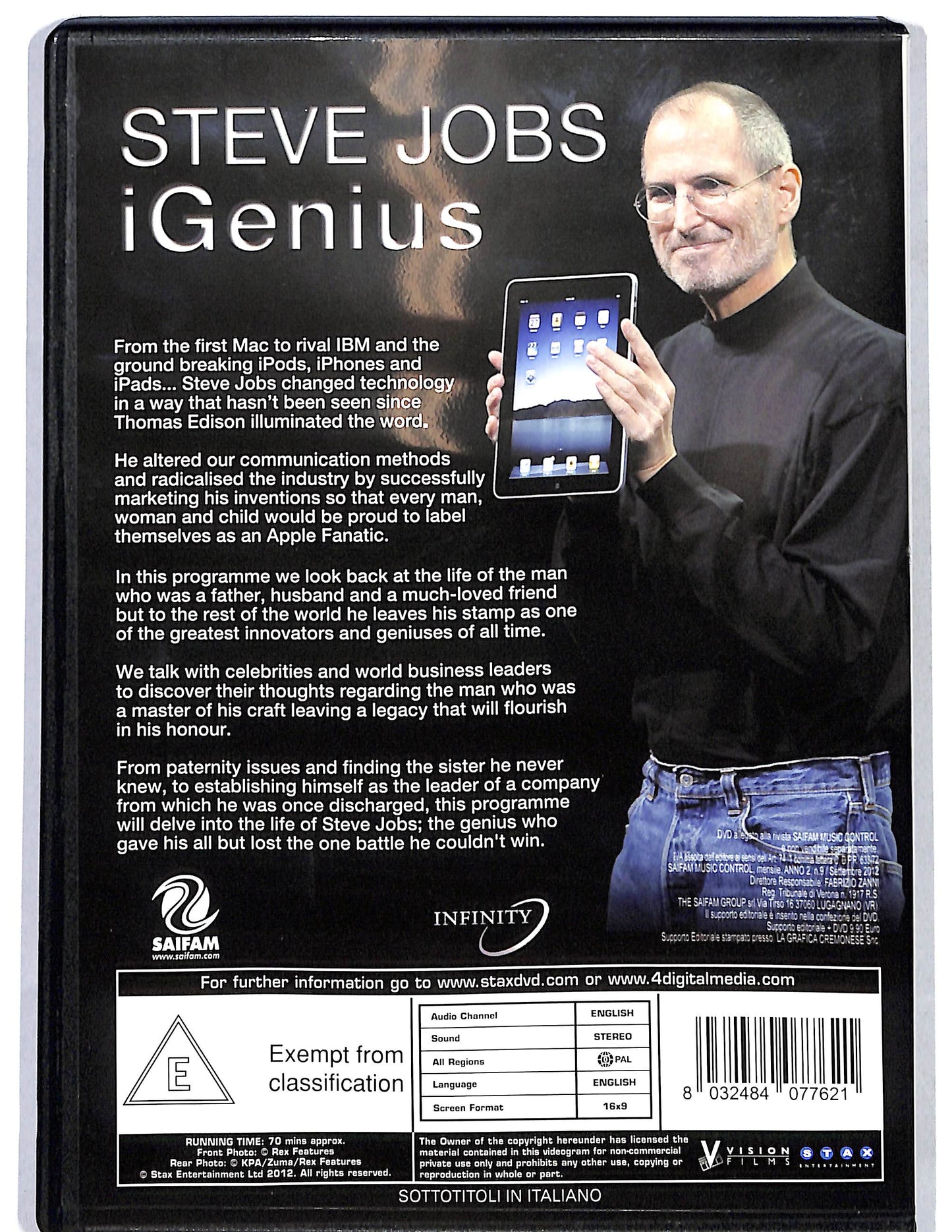 EBOND Steve Jobs   iGenius DVD D660940