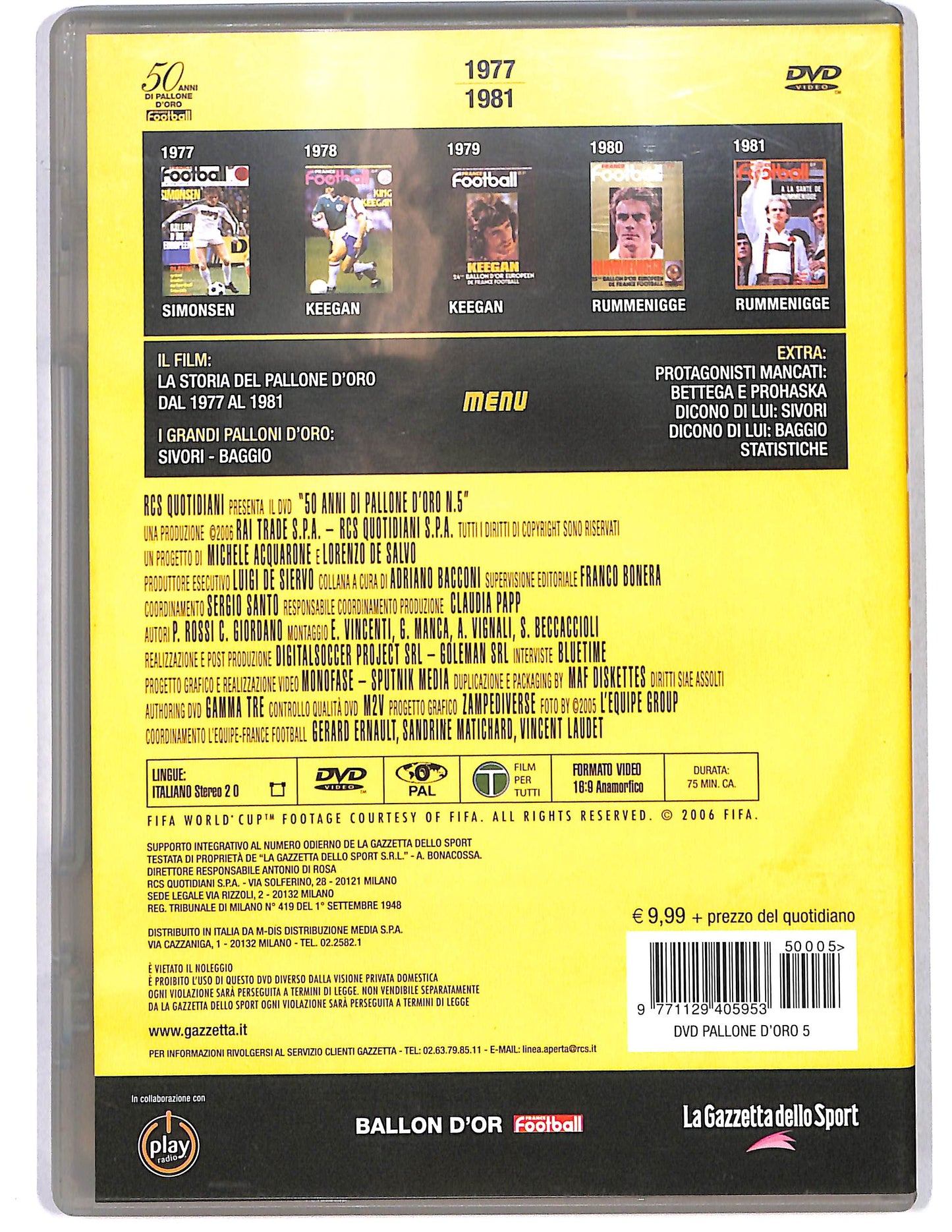 EBOND SIVORI BAGGIO vol.5   EDITORIALE  DVD D661019