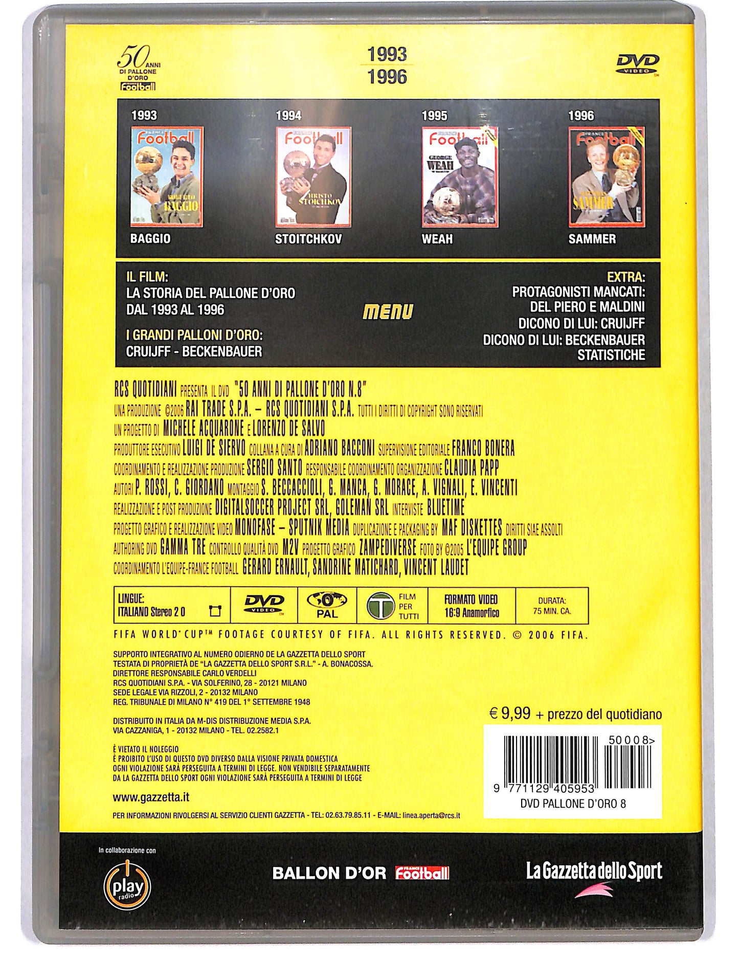 EBOND Van Basten / Rummenigge vol.11  EDITORIALE  DVD D661022