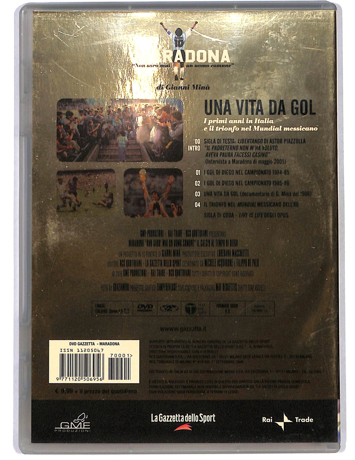 EBOND Una vita da Gol vol.1  EDITORIALE  DVD D661023