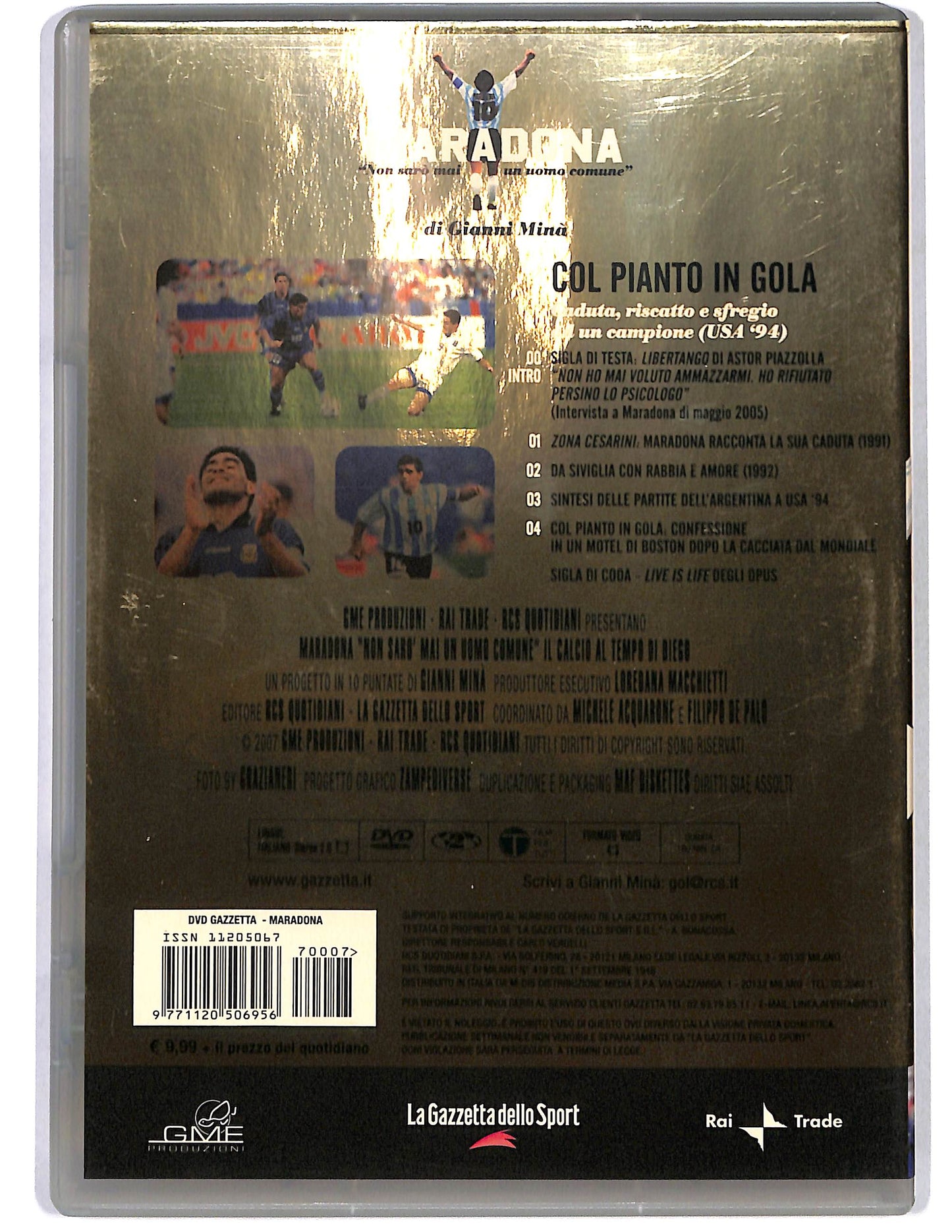 EBOND Col pianto in gola vol.7  EDITORIALE  DVD D661028