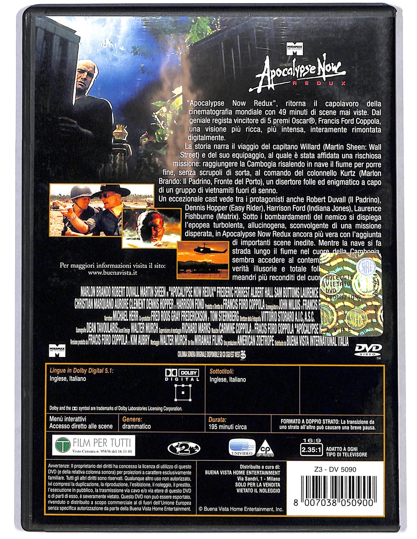 EBOND Apocalypse Now  DVD D661037