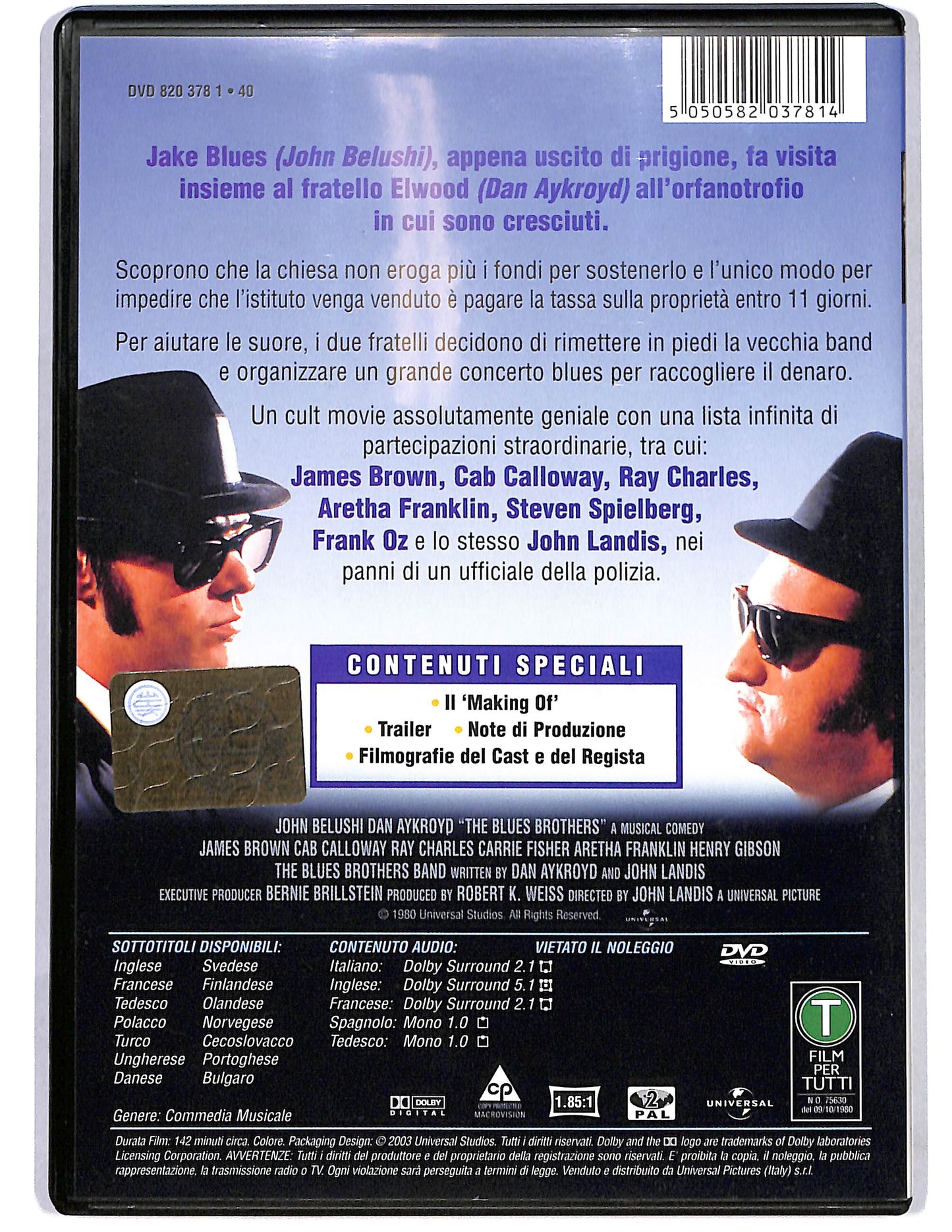 EBOND The Blues Brothers  DVD D661045