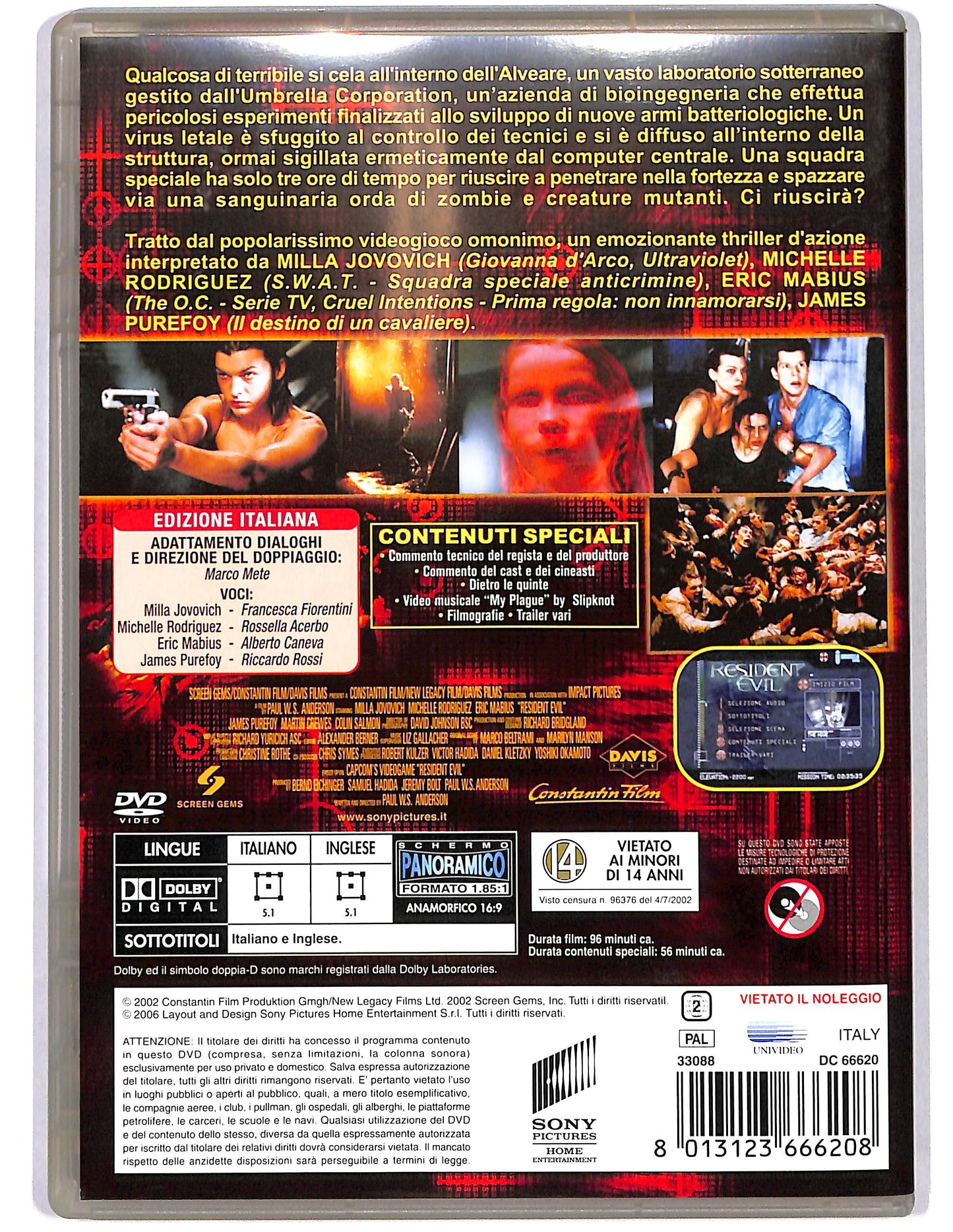 EBOND Resident evil  DVD D661048