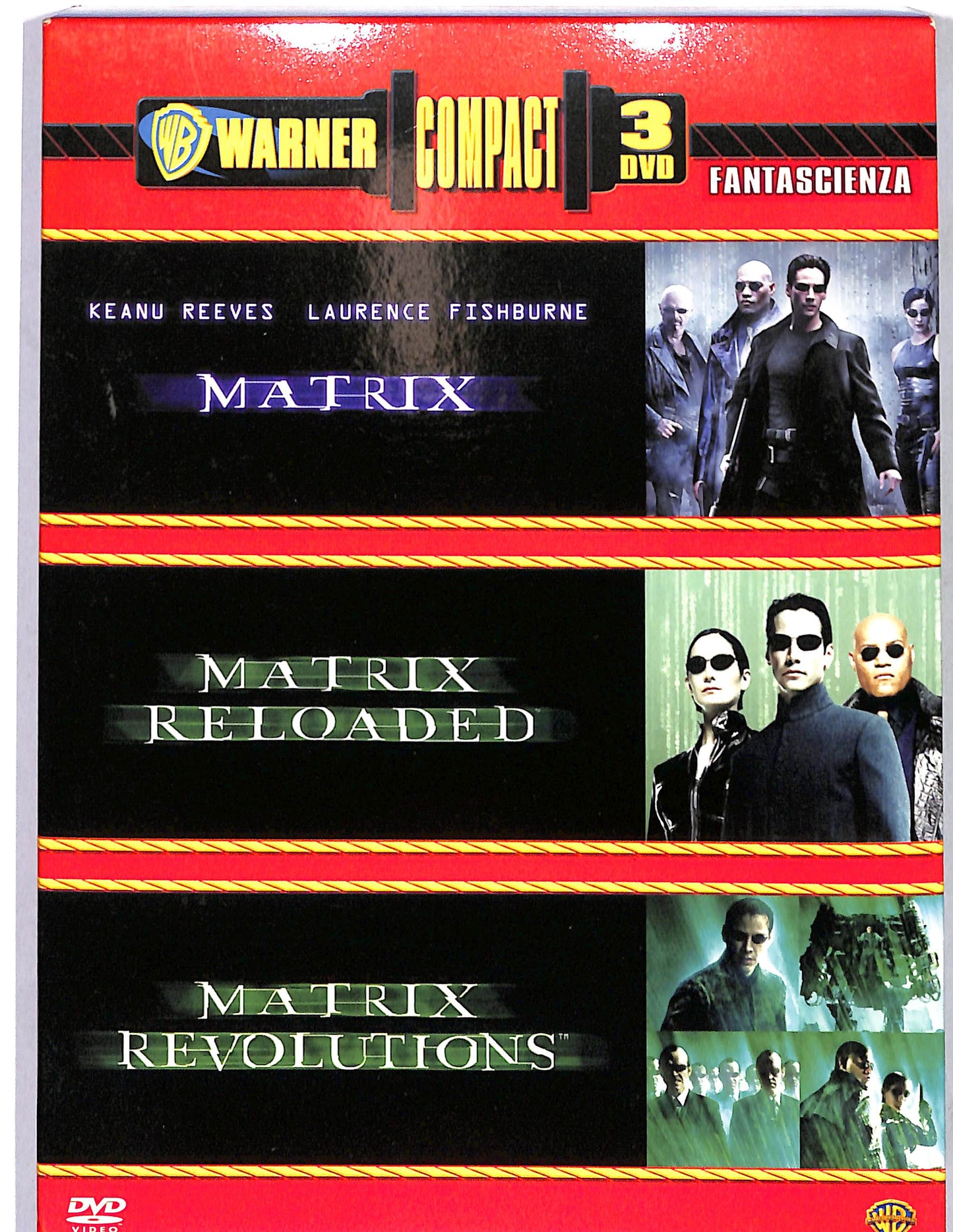 EBOND The Matrix  1 - 2 - 3 slipcase DVD D661114