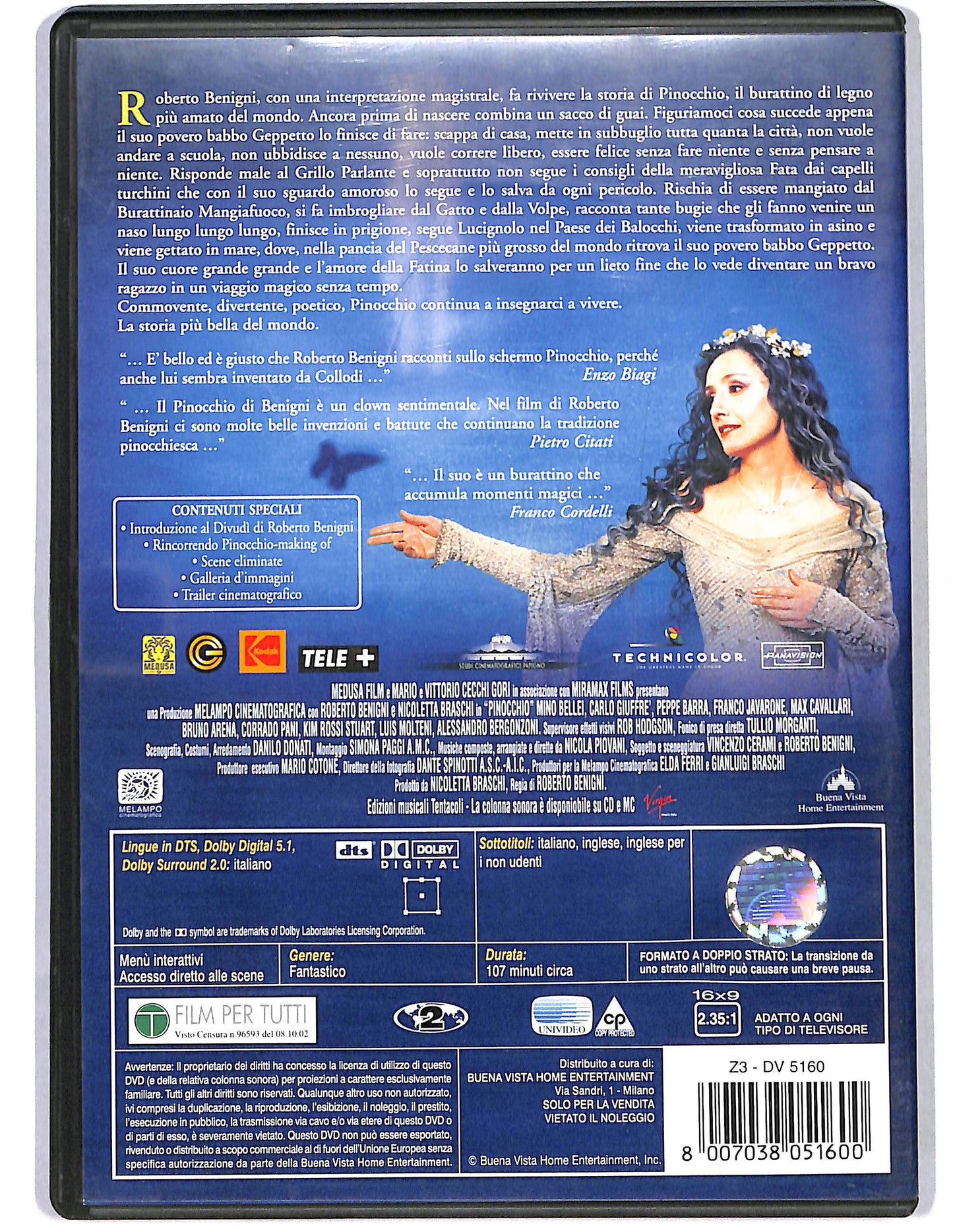 EBOND Pinocchio  DVD D661125