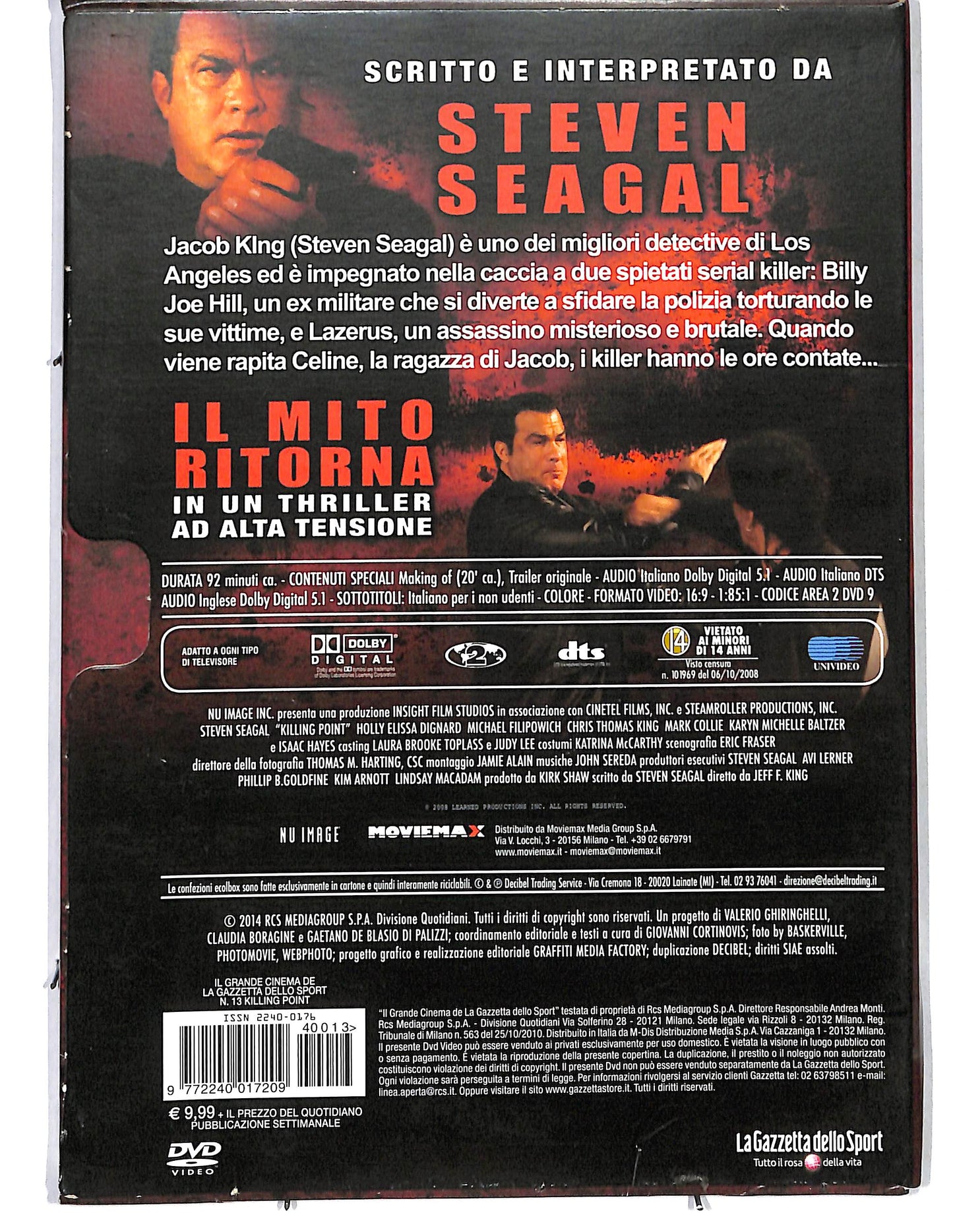 EBOND Killing Point vol.13  EDITORIALE  DVD D661153