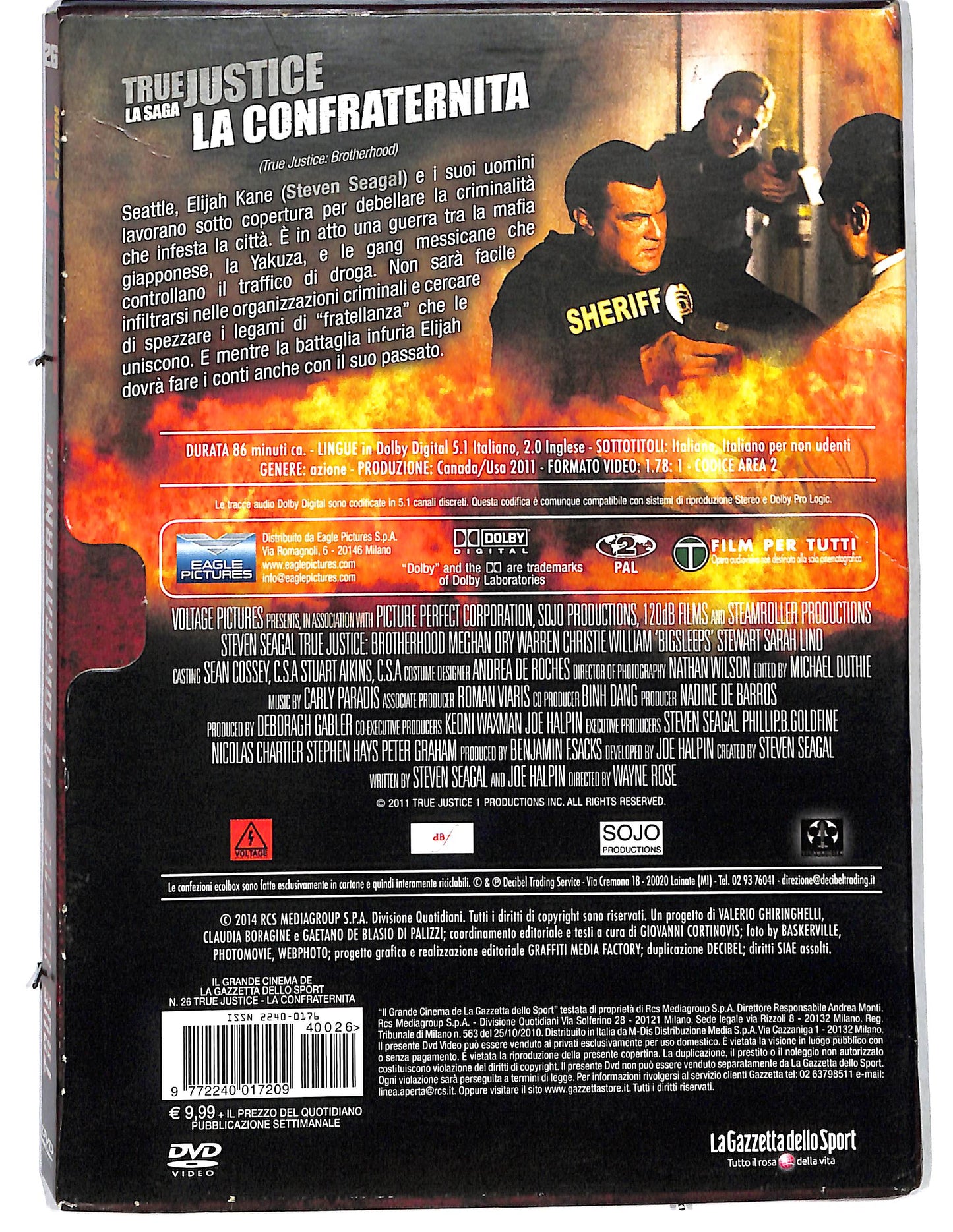 EBOND True Justice - La saga La confraternita vol.26  EDITORIALE  DVD D661158