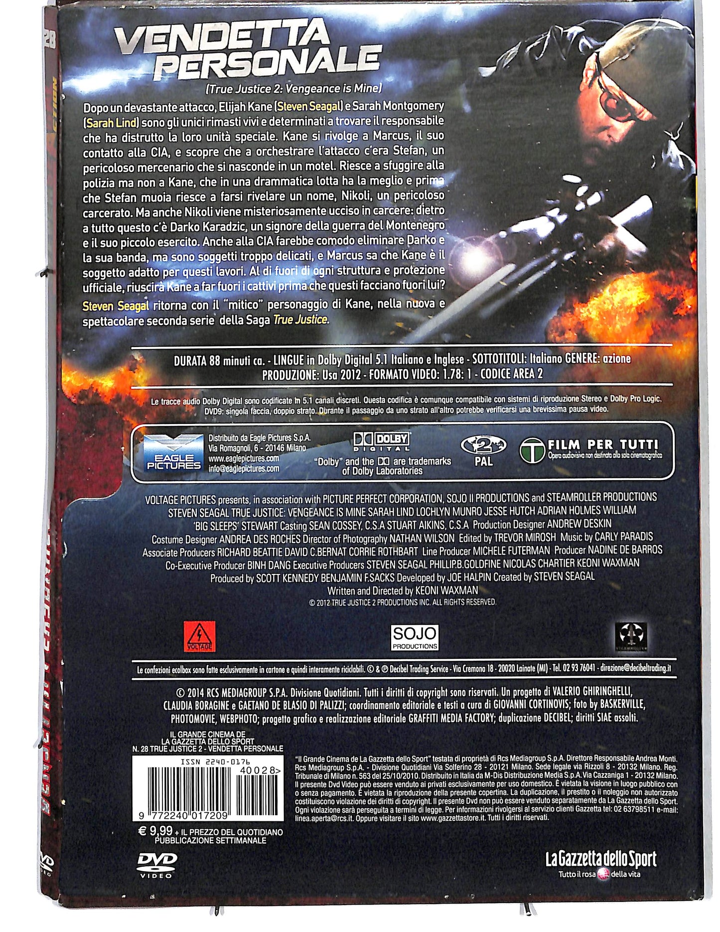 EBOND Vendetta personale  vol.28  EDITORIALE  DVD D661159