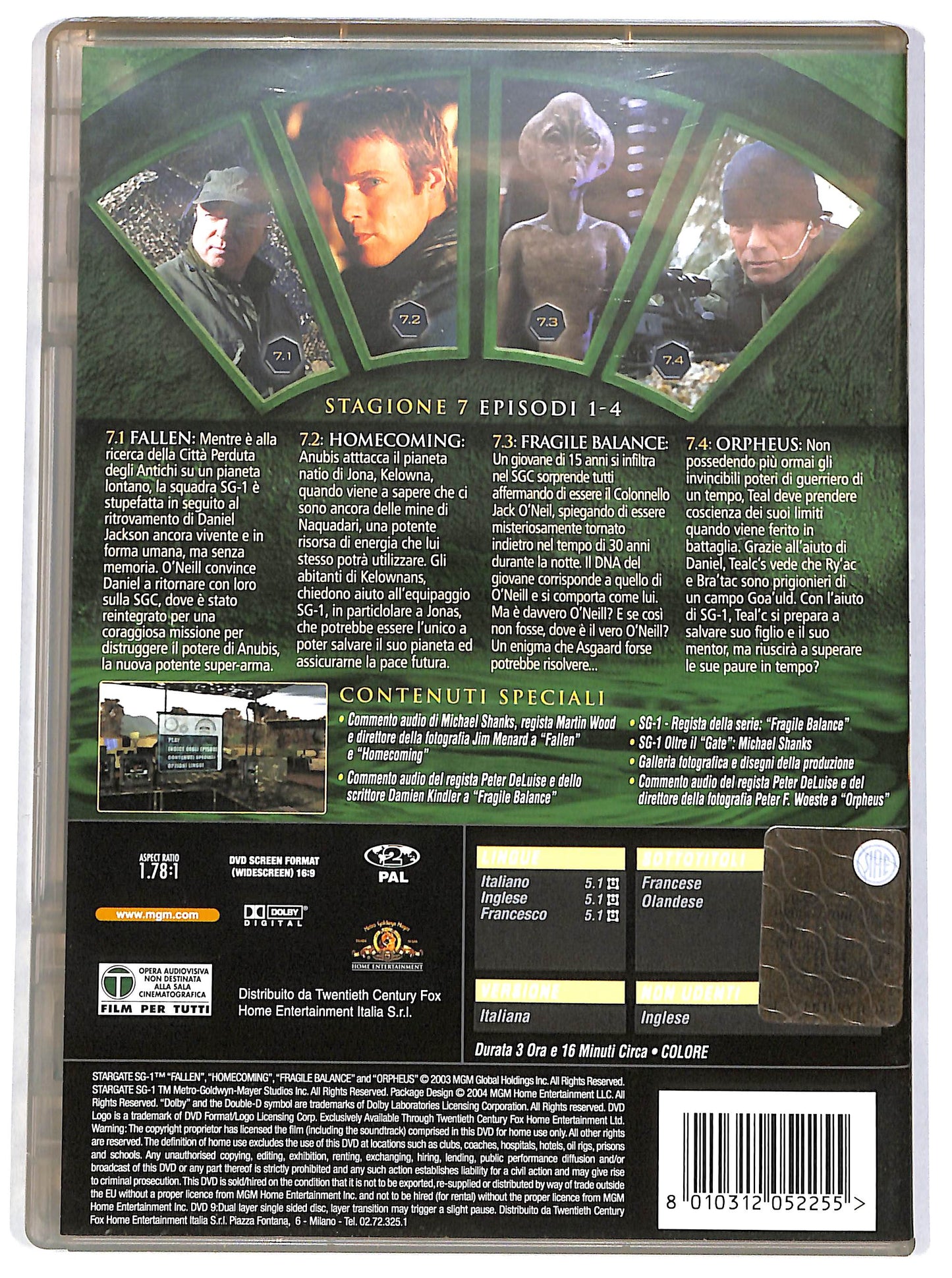 EBOND Stargate SG1 Stagione 7 Vol. 32 DVD D661206