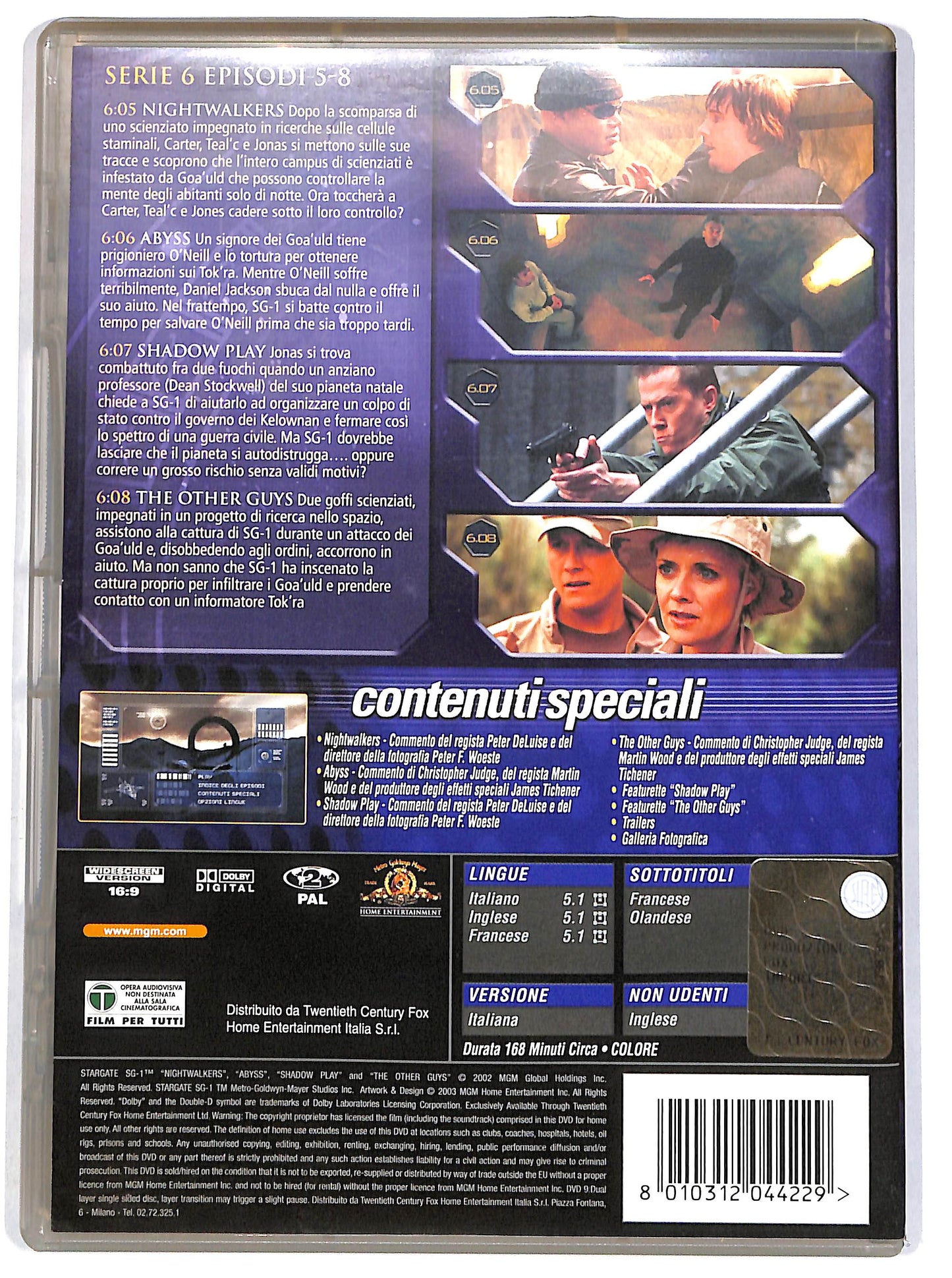 EBOND Stargate SG1 Stagione 6 Vol. 27  DVD D661211