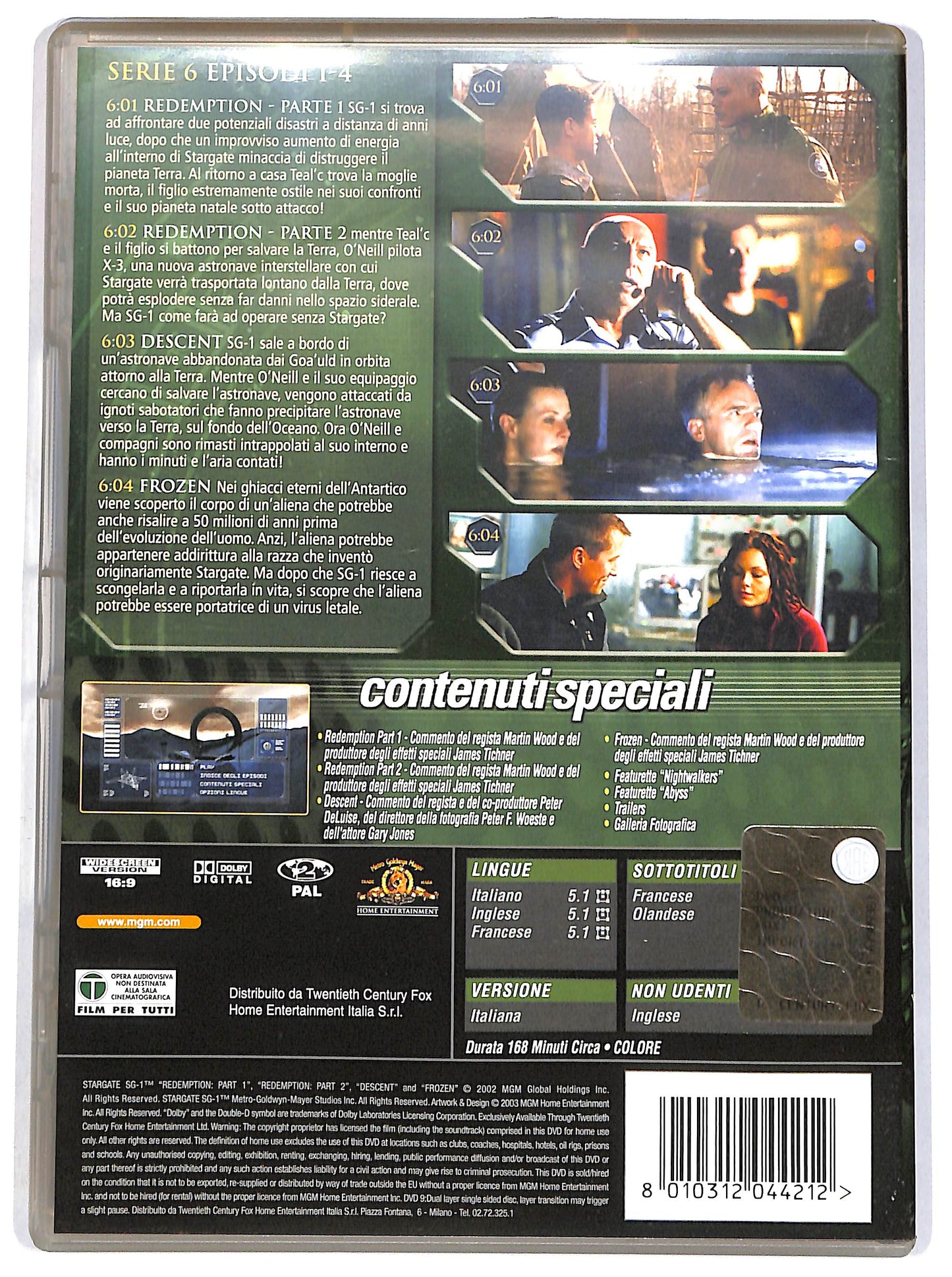 EBOND Stargate SG1 Stagione 6 Vol. 26  DVD D661212