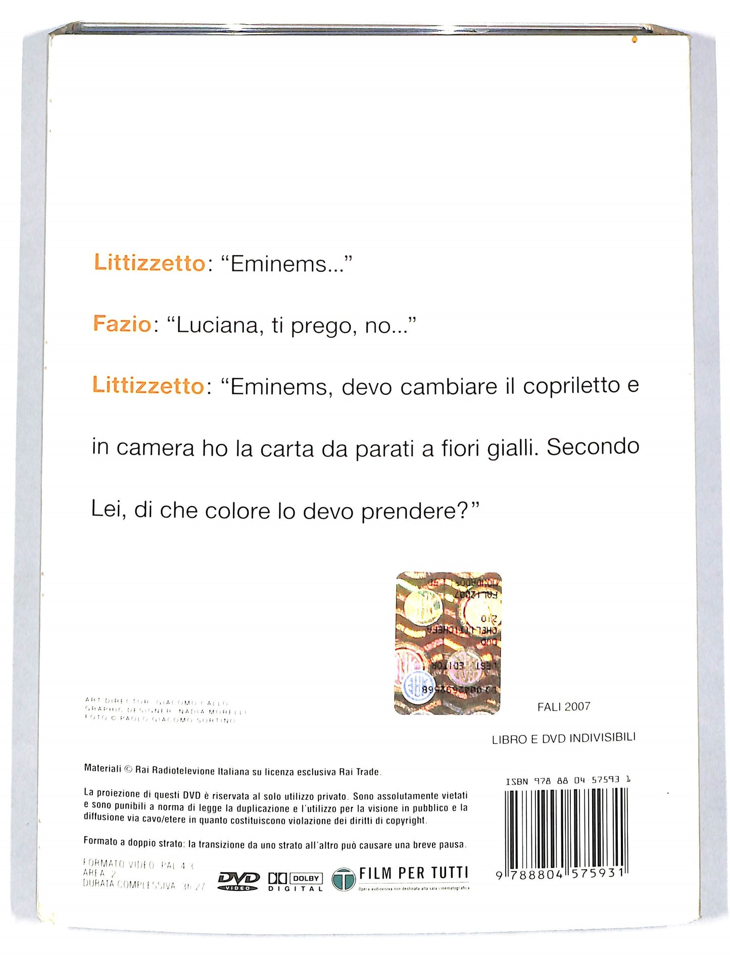EBOND Chelittichefazio (2DVD+LIBRO) EDITORIALE  DVD D661217