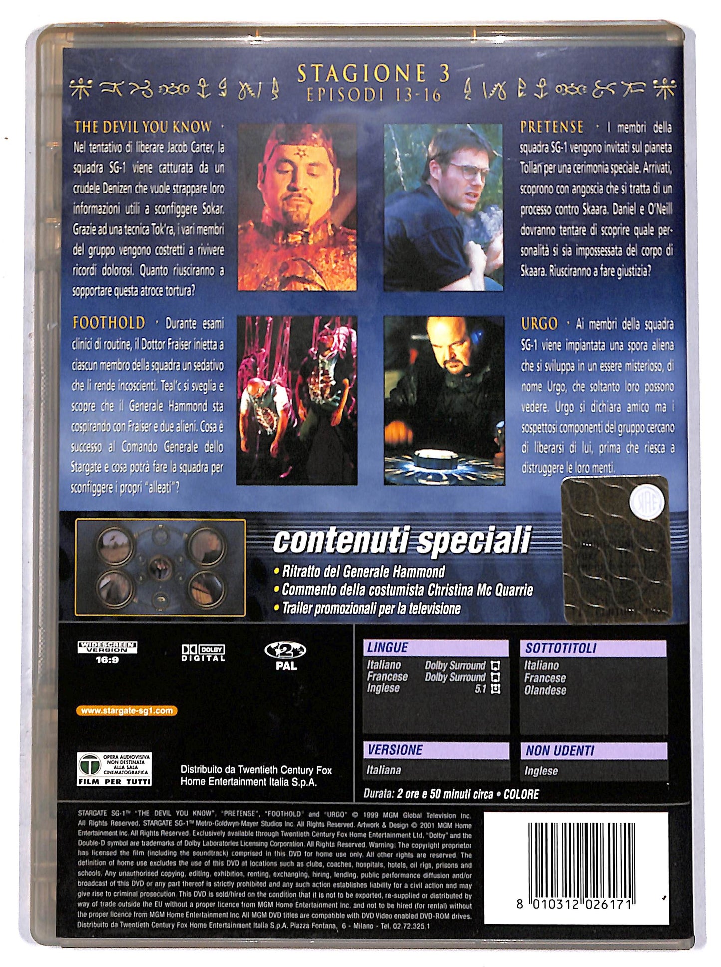 EBOND stargate SG 1 - volume 11 DVD D661323