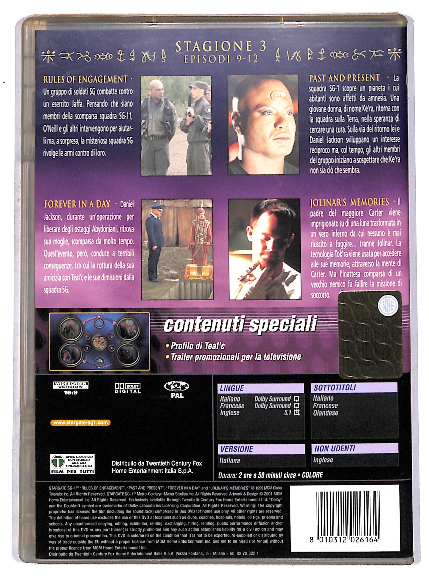 EBOND stargate SG 1 - volume 10 DVD D661324