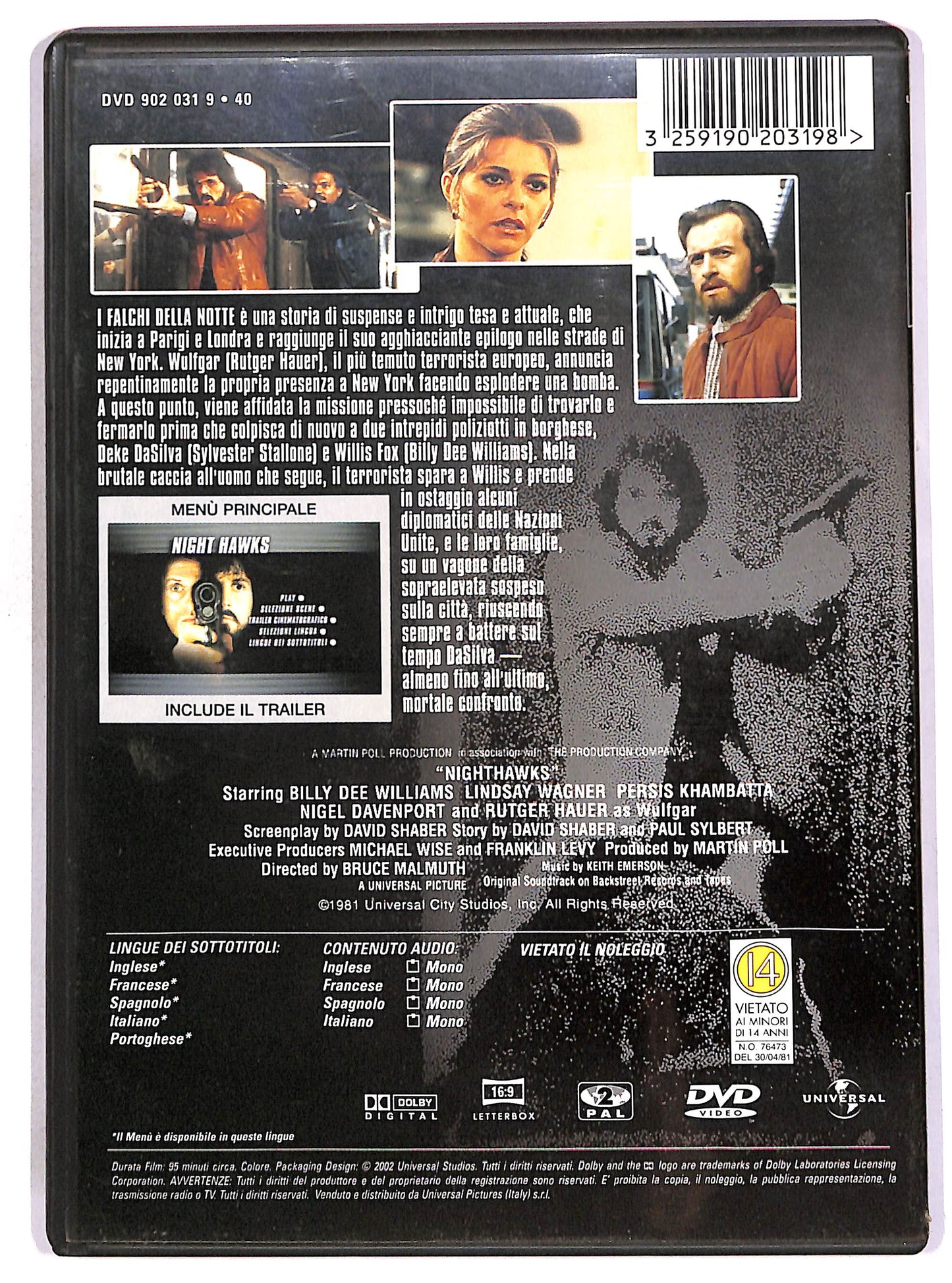 EBOND I falchi della notte DVD D661405