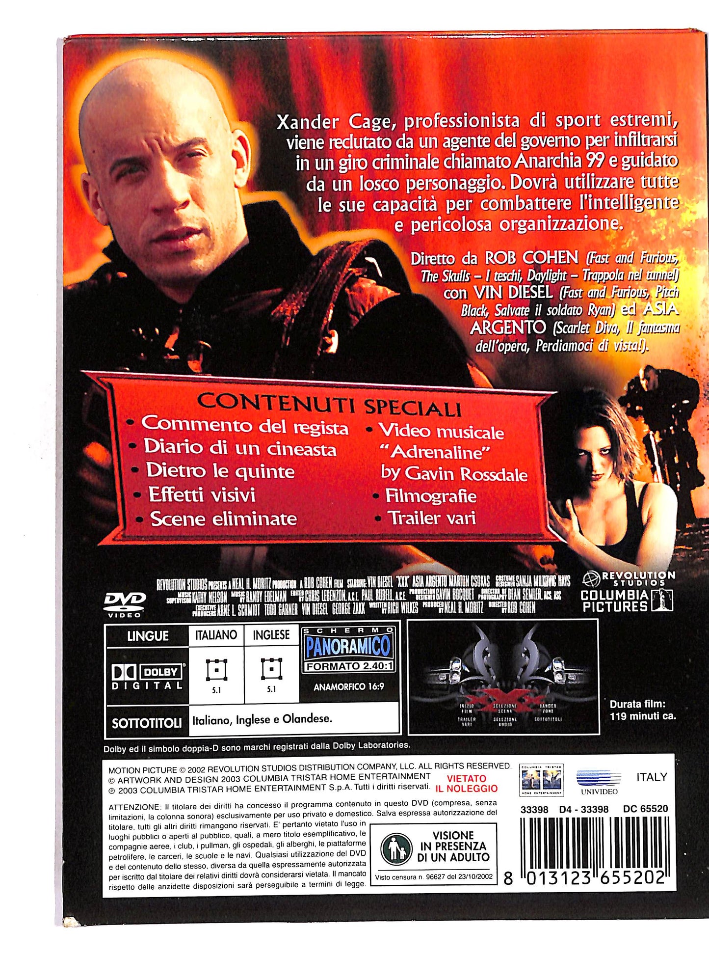 EBOND xXx DIGIPACK DVD D661409