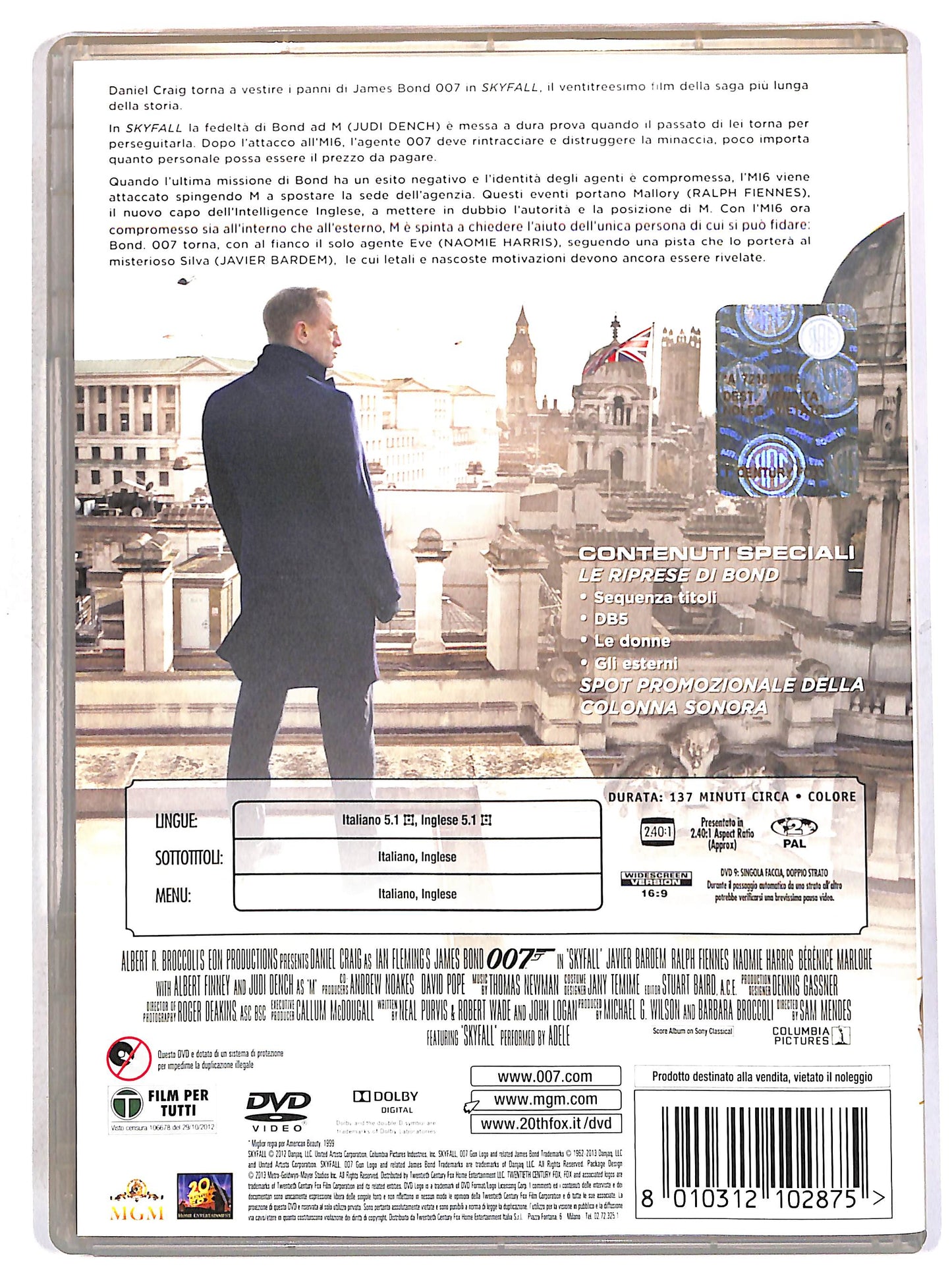 EBOND 007 - Skyfall DVD D661440