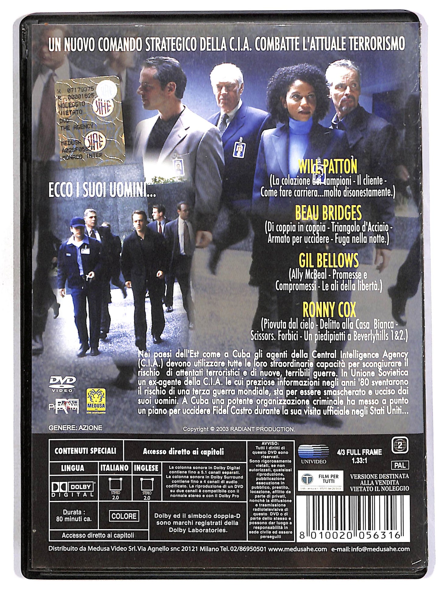 EBOND The Agency - Central Intelligence Agency DVD D661453