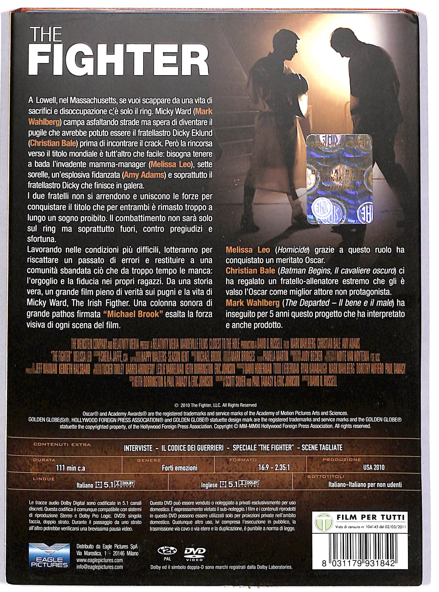 EBOND The Fighter SLIPCASE DVD D661629
