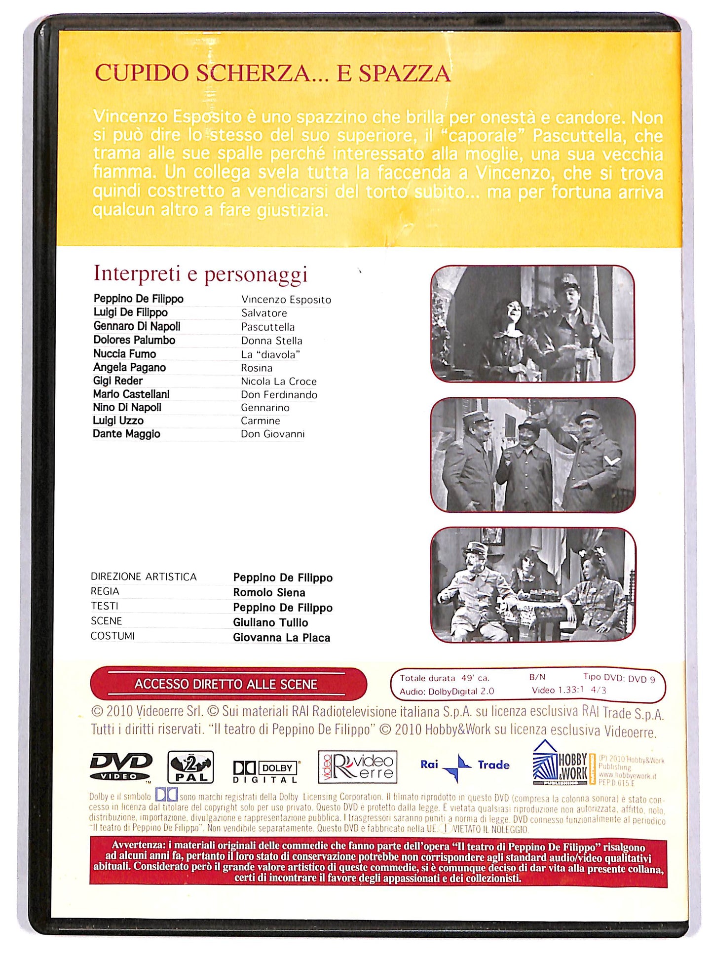 EBOND Cupido scherza... e spazza - Peppino de Filippo EDITORIALE DVD D661660
