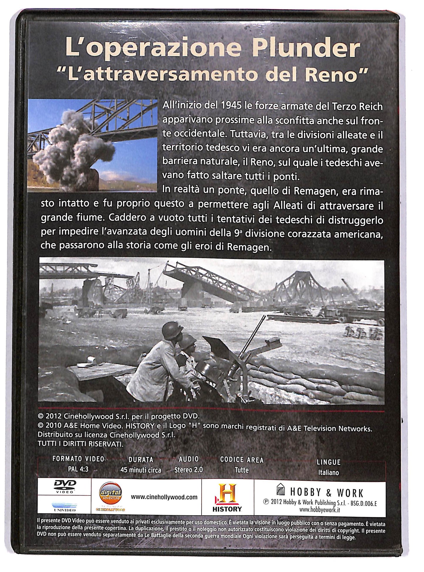 EBOND L'operazione Plunder EDITORIALE DVD D661702