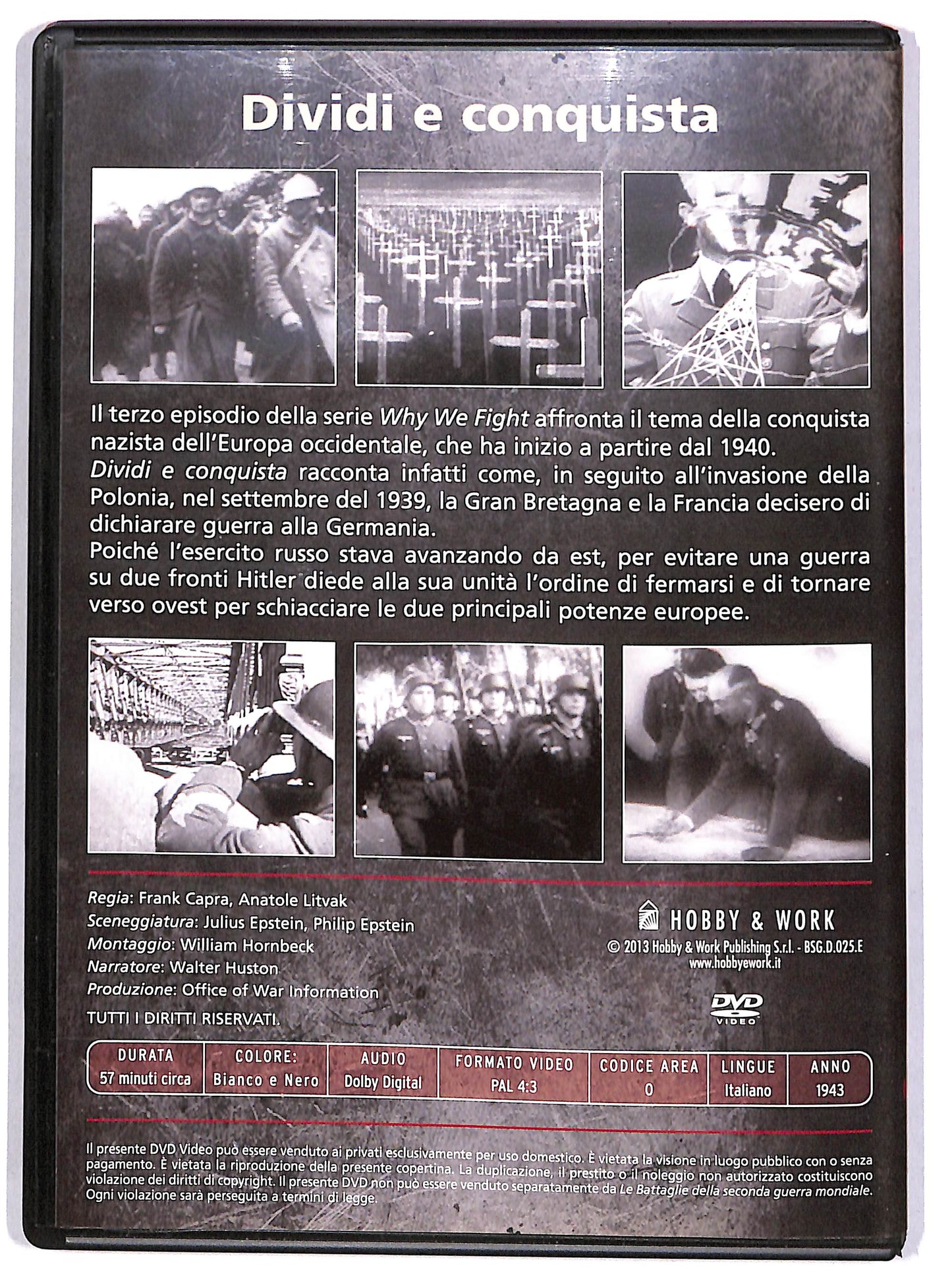 EBOND Dividi e conquista EDITORIALE DVD D661708