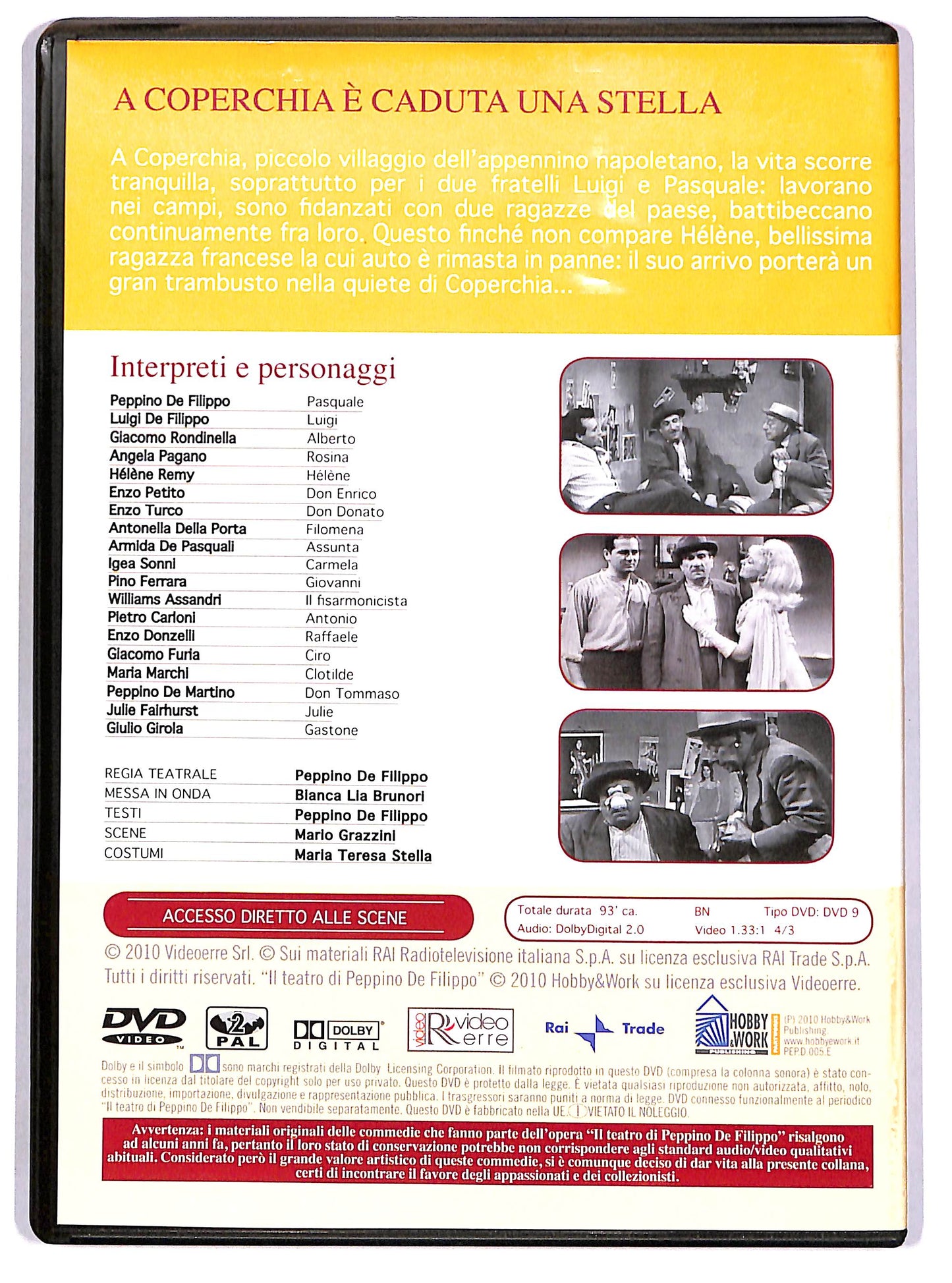 EBOND A Coperchia e caduta una stella EDITORIALE DVD D661754