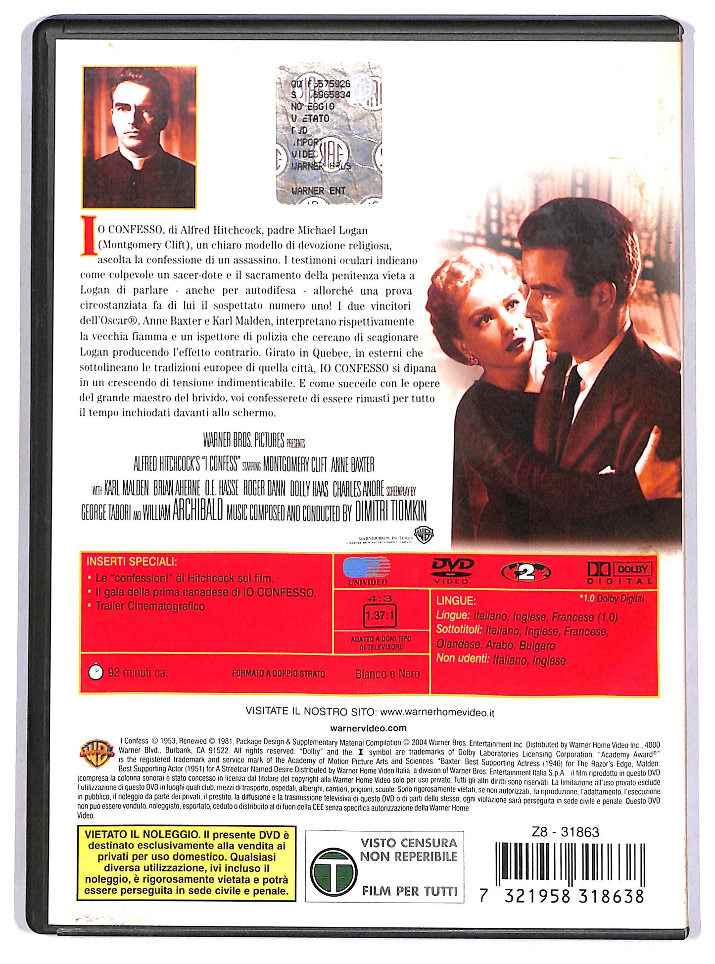 EBOND Io confesso DVD D661857