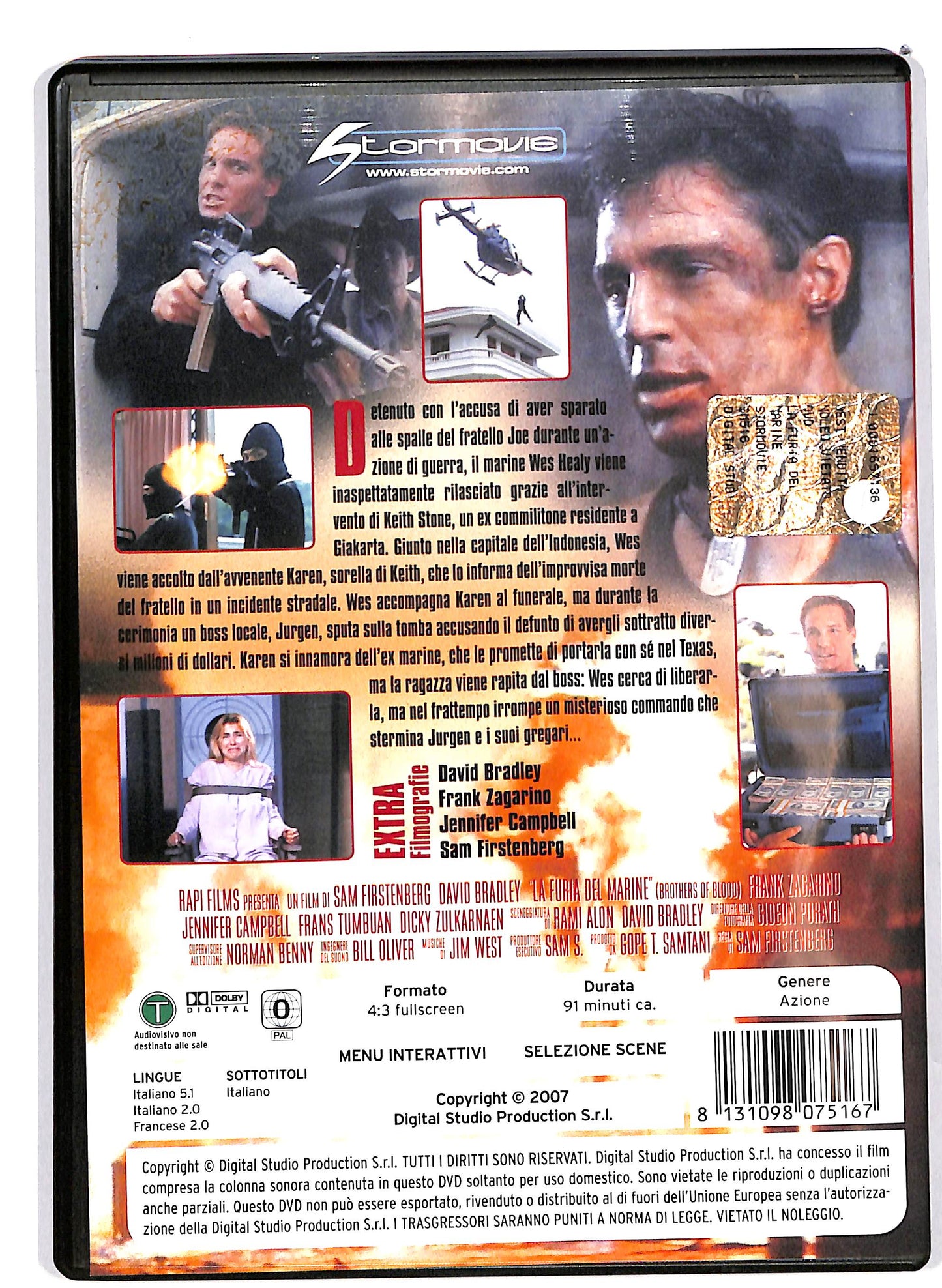 EBOND La furia del marine  DVD D661904