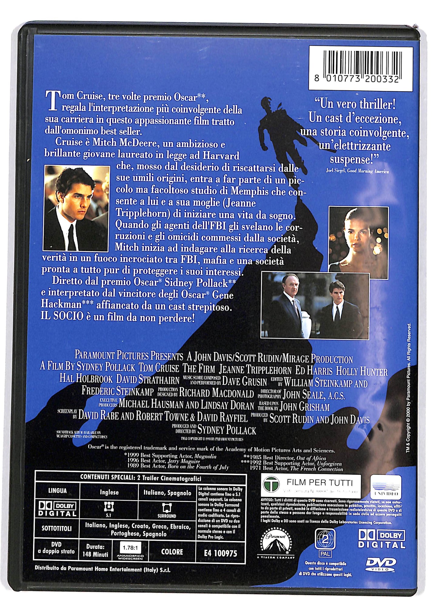 EBOND Il Socio DVD D661943