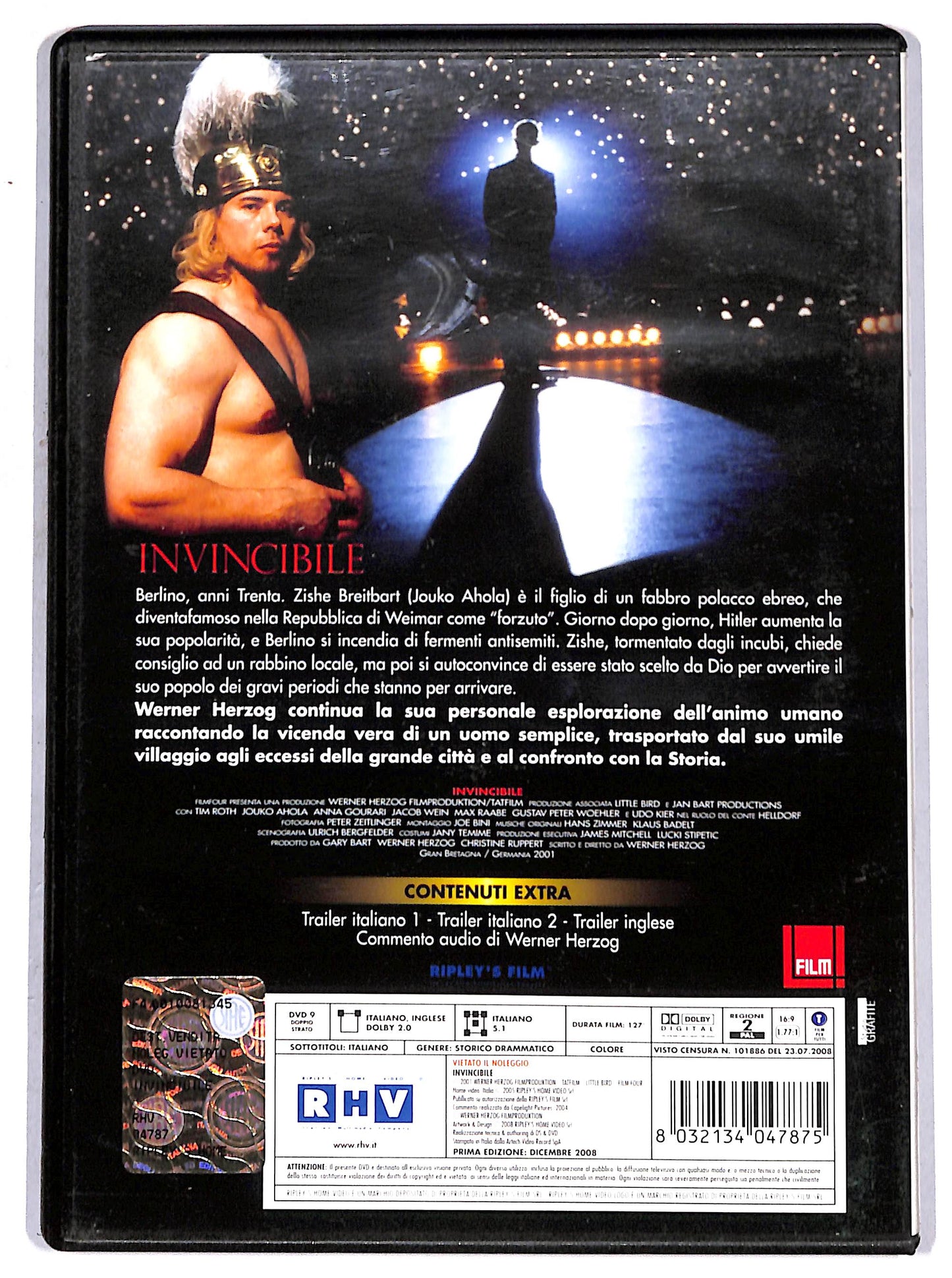 EBOND invincibile DVD D662120