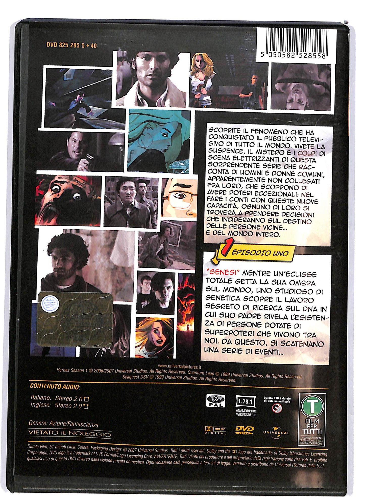 EBOND Heroes Genesi stagione 1 episodio 1  EDITORIALE DVD D662231