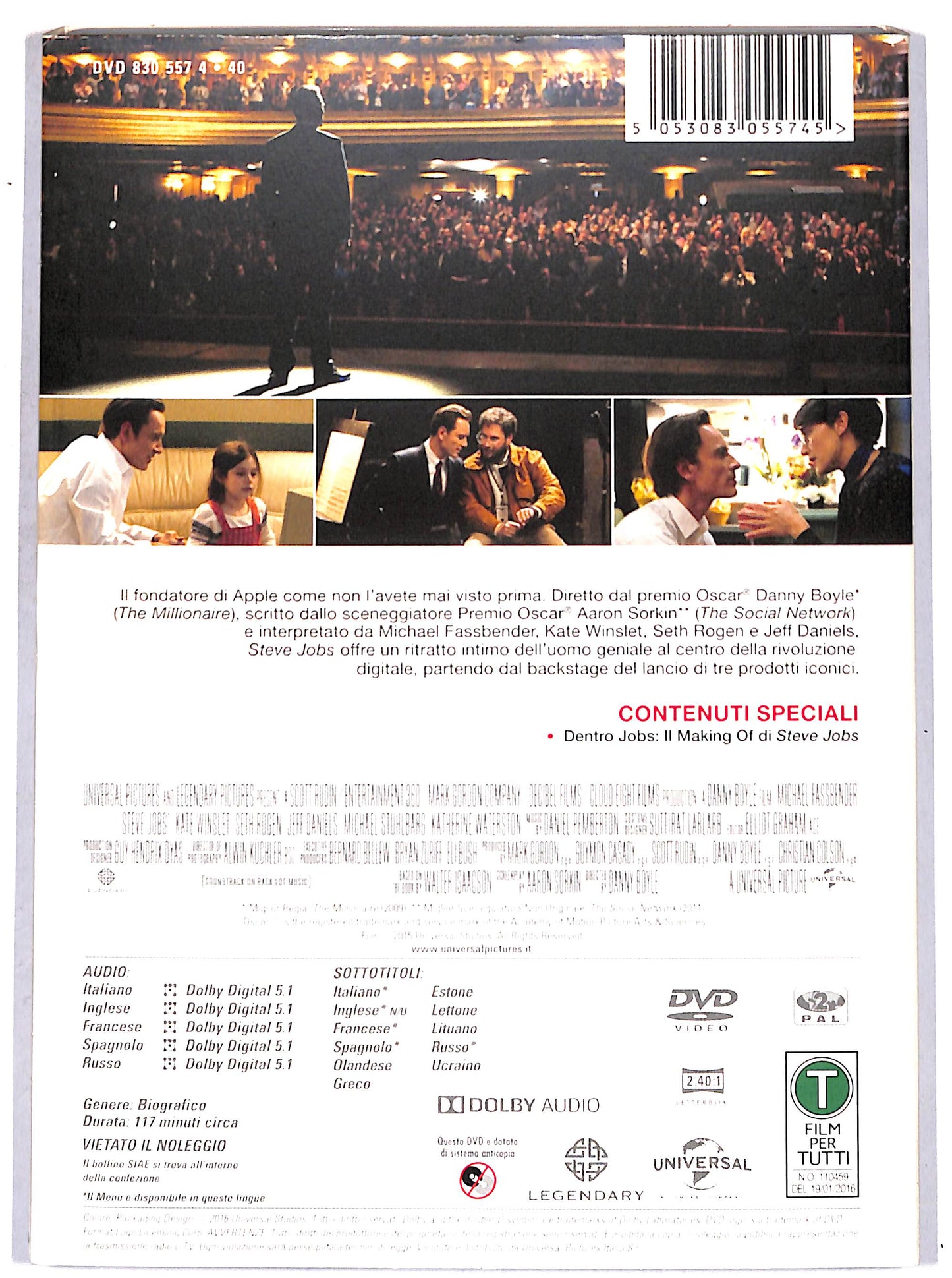 EBOND steve jobs DVD D662326